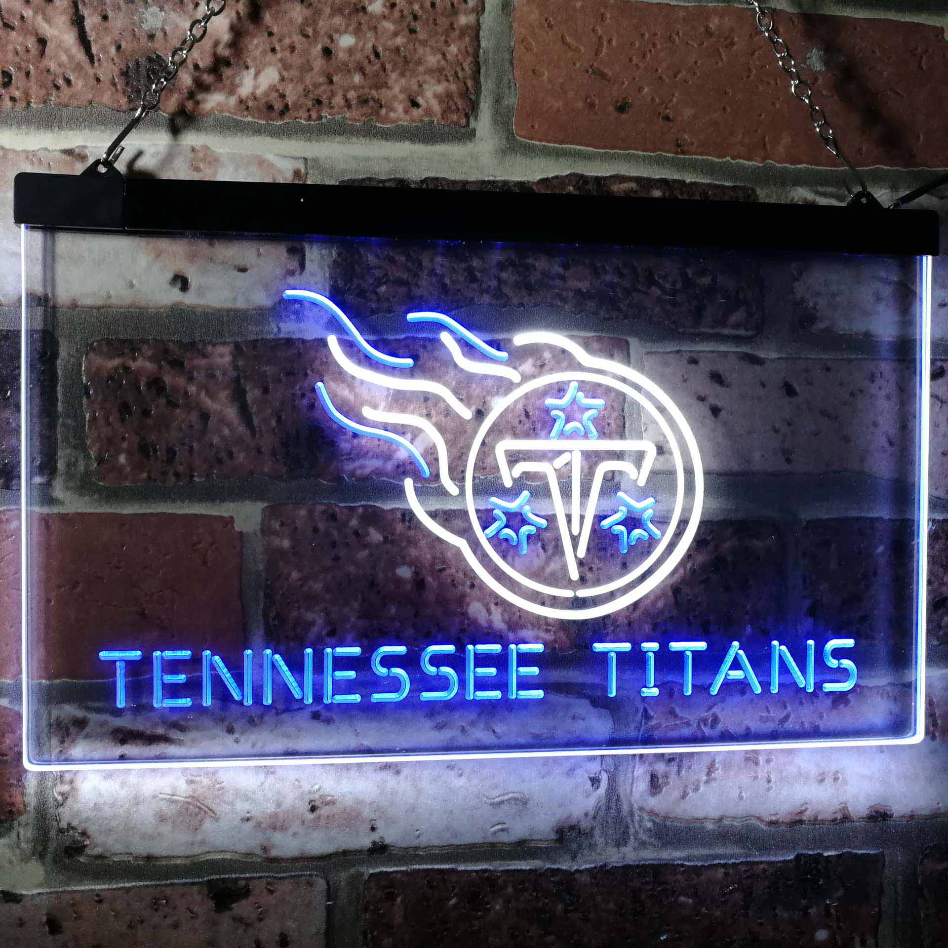 Tennessee Titansation Football Bar Dual Color LED Neon Sign ProLedSign