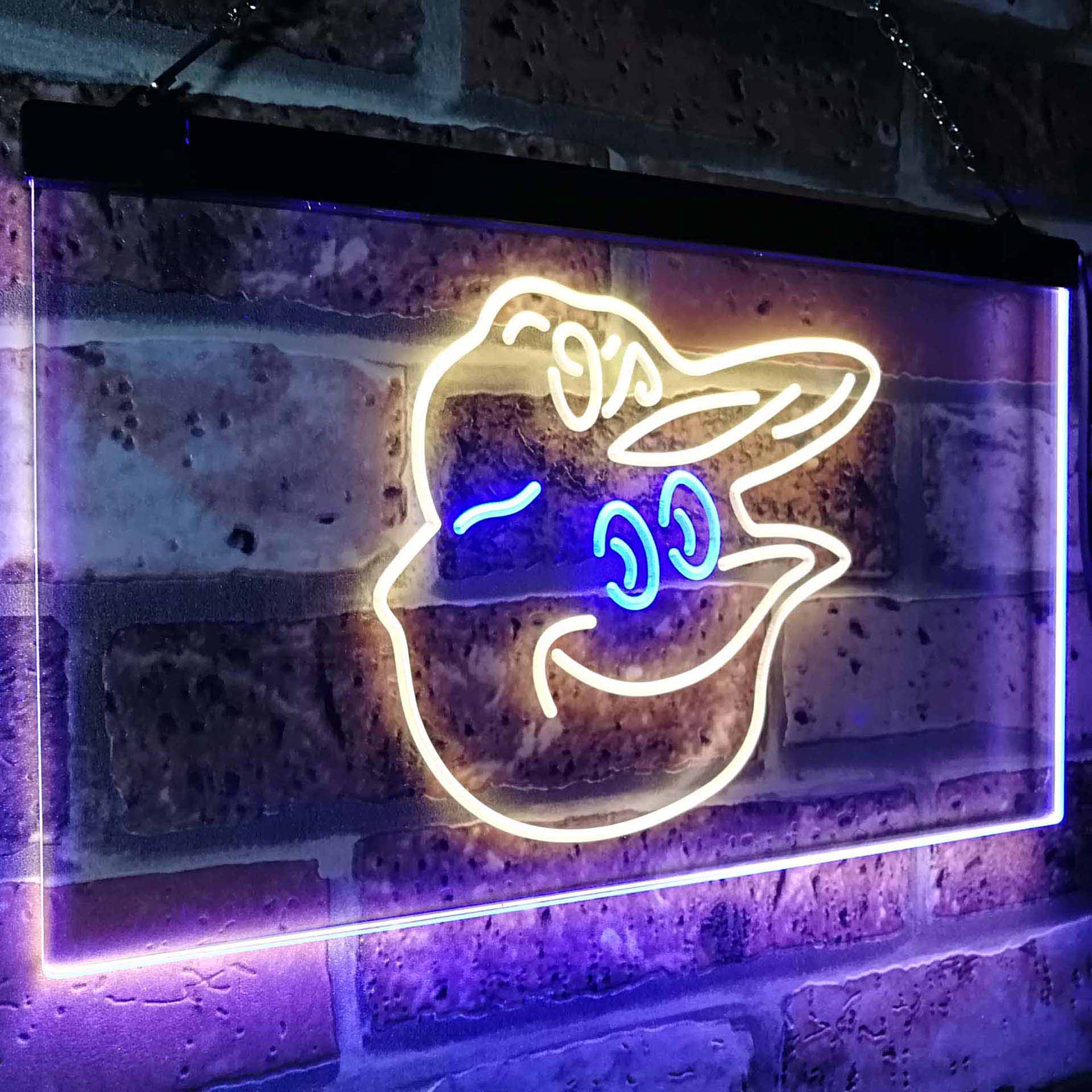 Baltimore Orioles Mascot Neon-Like LED Sign - ProLedSign