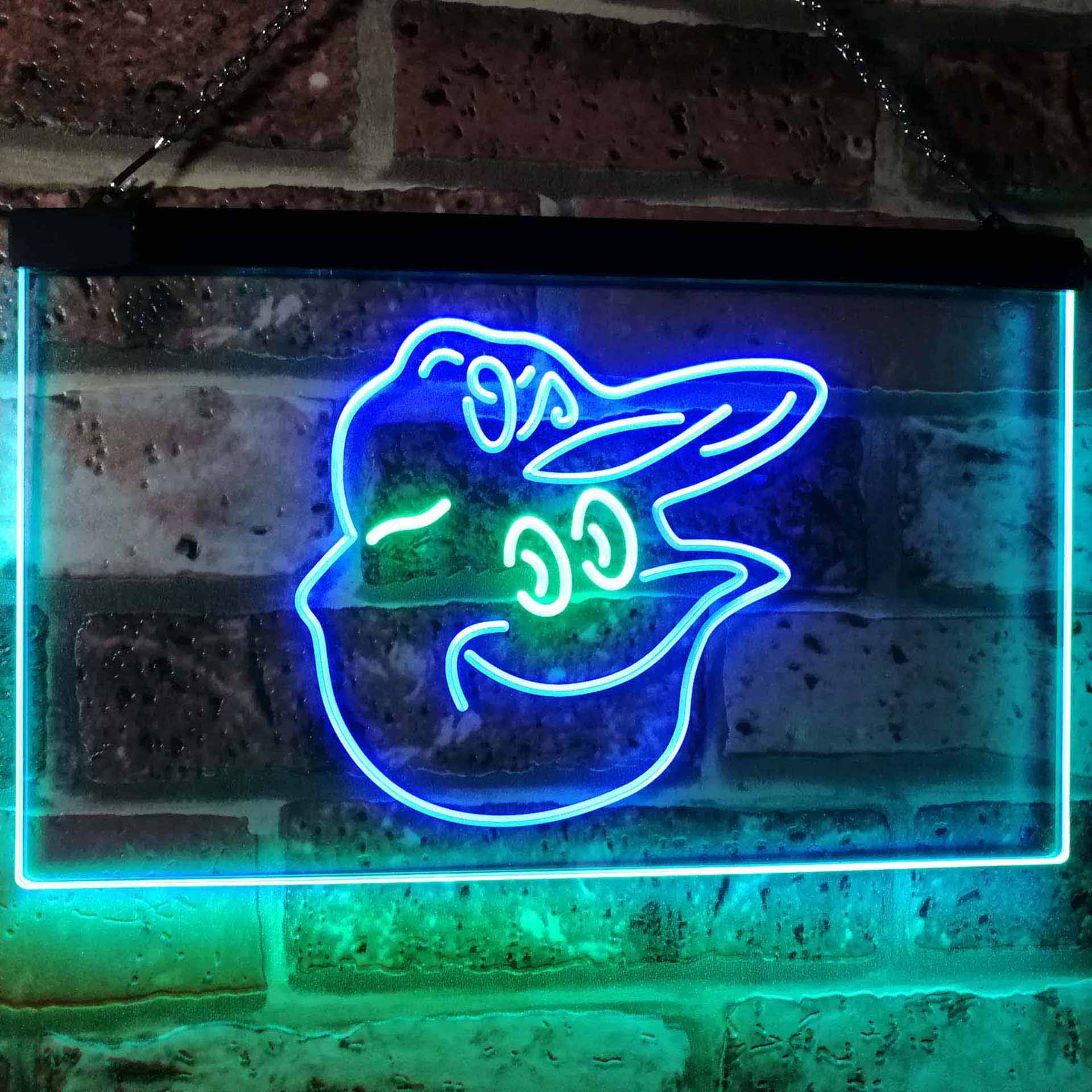 Baltimore Orioles Mascot Neon-Like LED Sign - ProLedSign