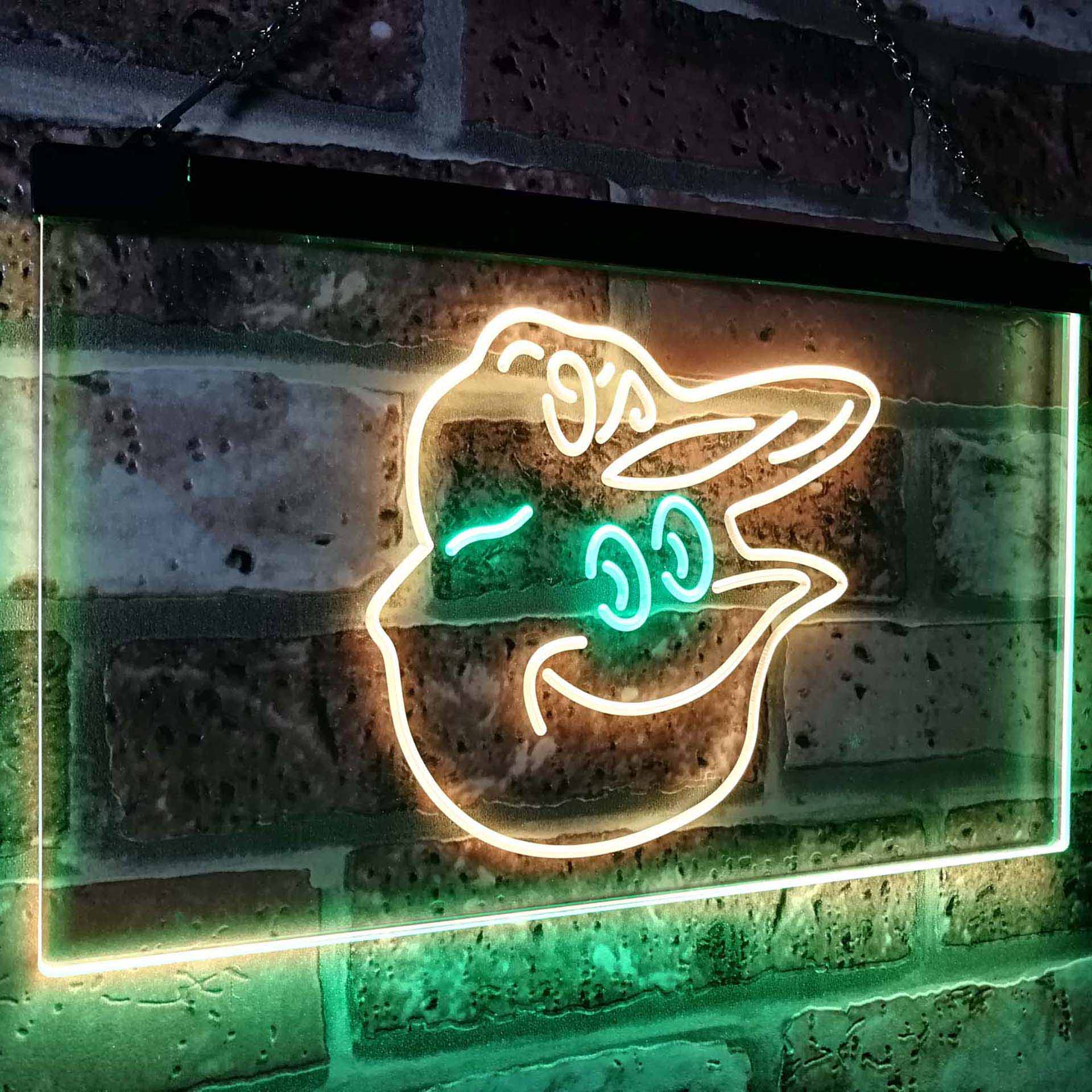 Baltimore Orioles Mascot Neon-Like LED Sign - ProLedSign