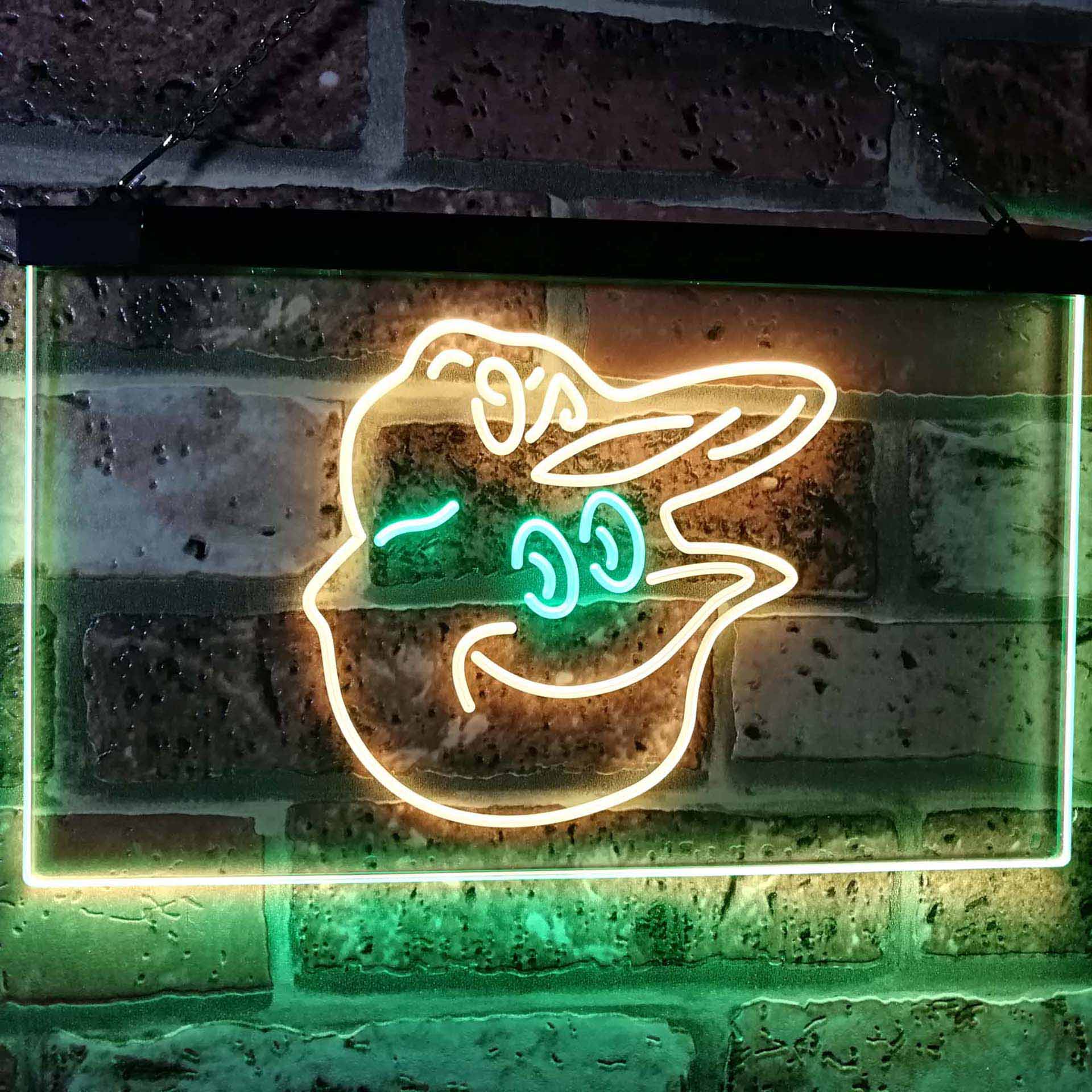 Baltimore Orioles Mascot Neon-Like LED Sign - ProLedSign