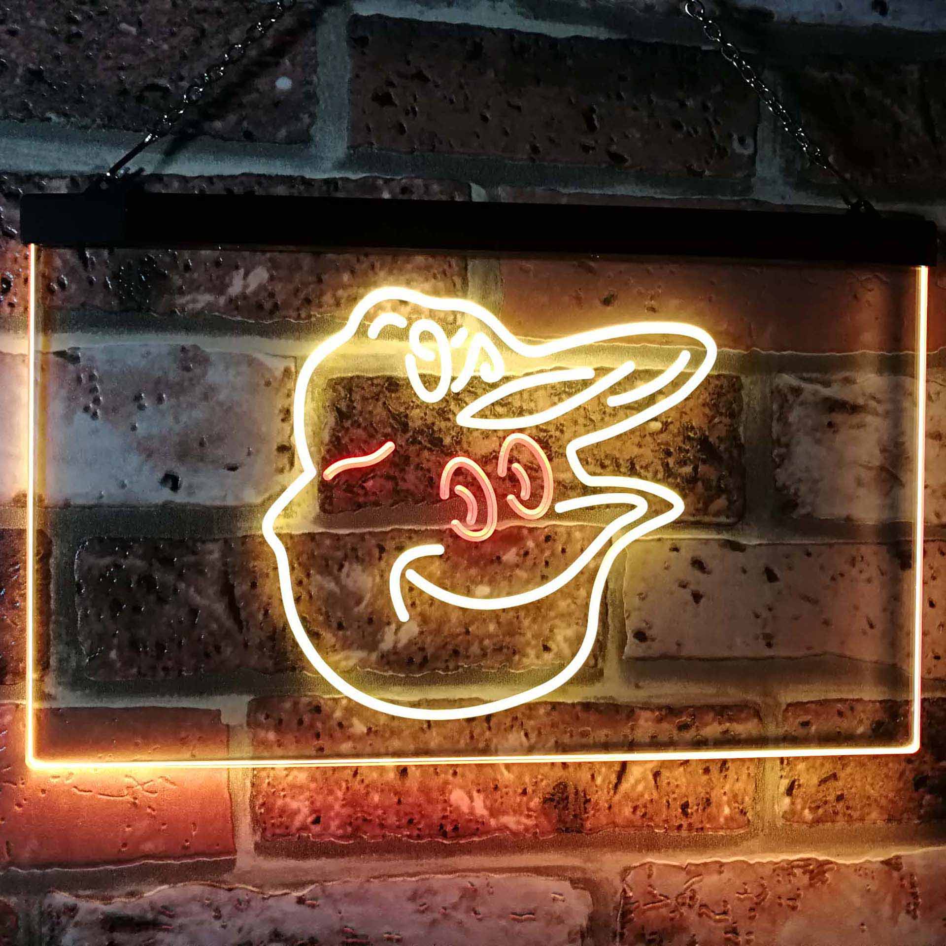 Baltimore Orioles Mascot Neon-Like LED Sign - ProLedSign