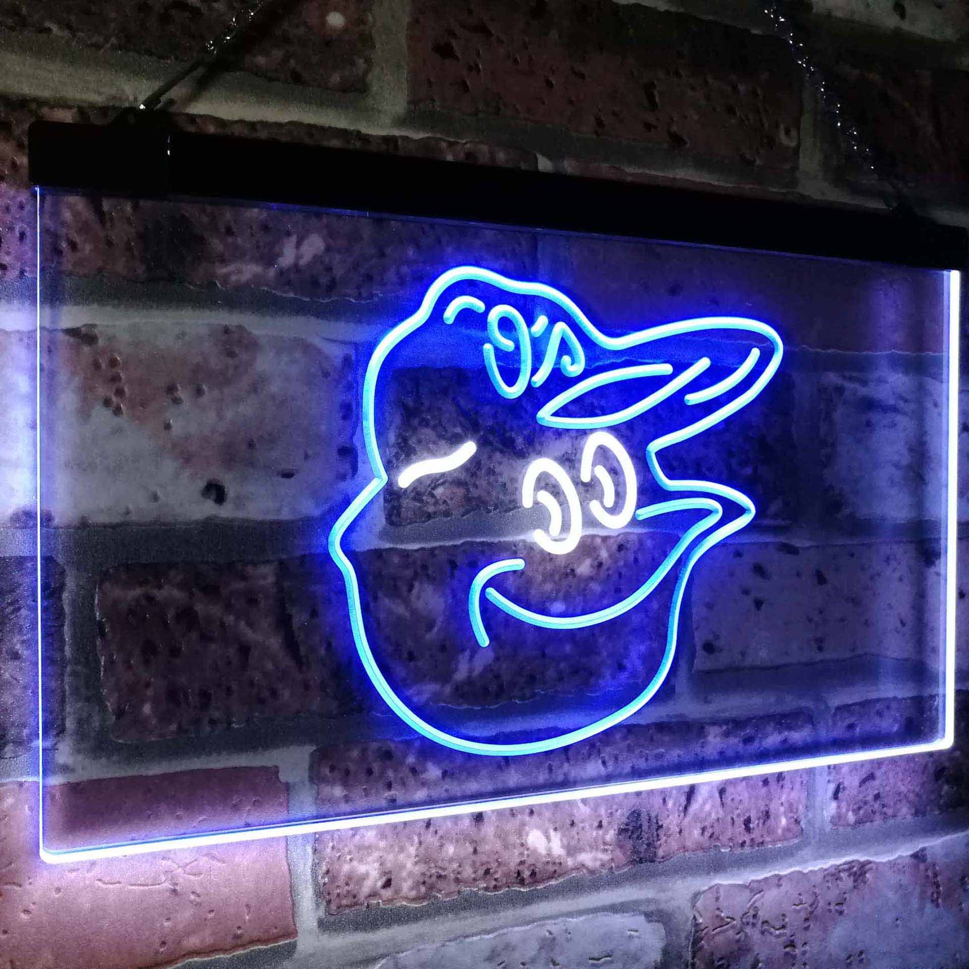 Baltimore Orioles Mascot Neon-Like LED Sign - ProLedSign