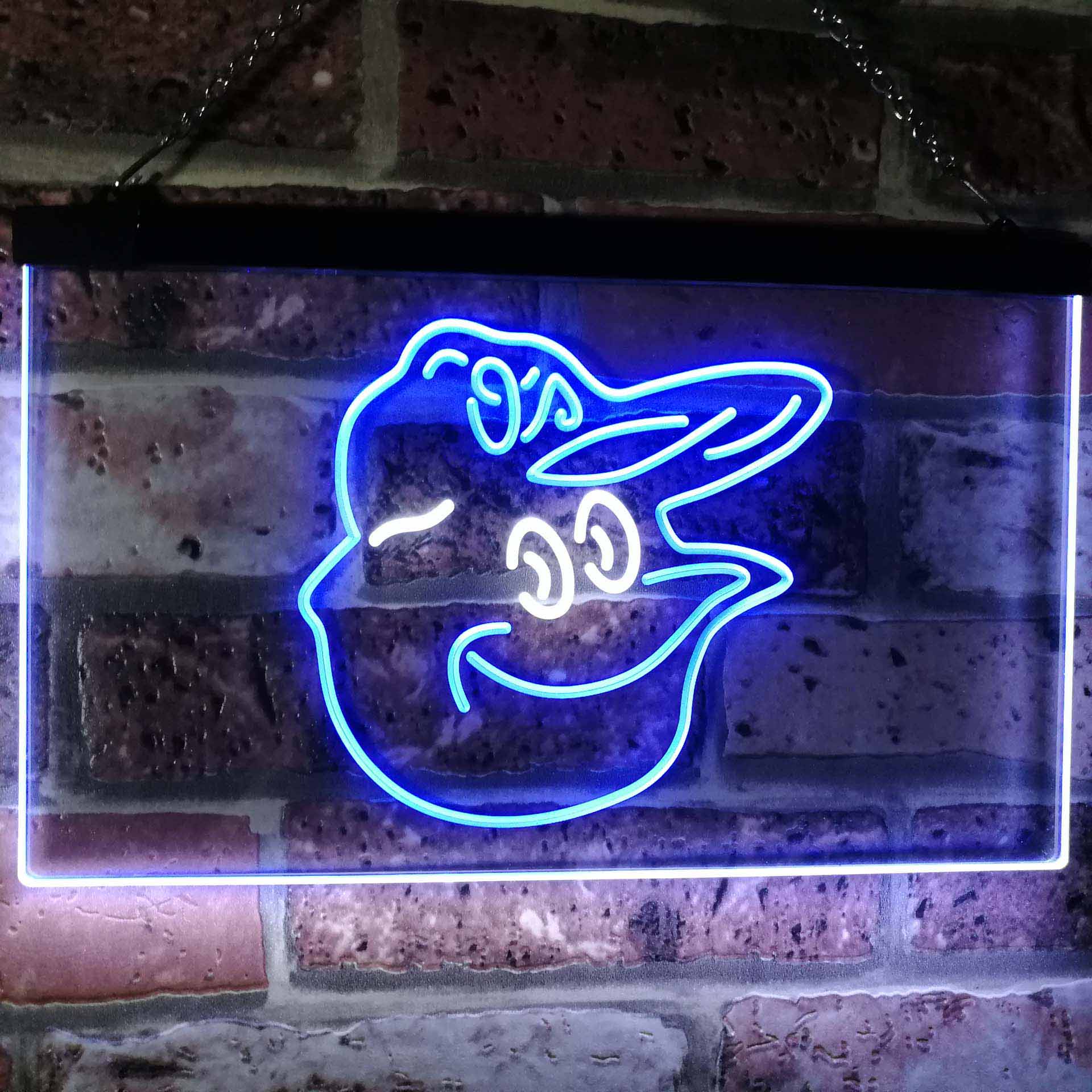 Baltimore Orioles Mascot Neon-Like LED Sign - ProLedSign