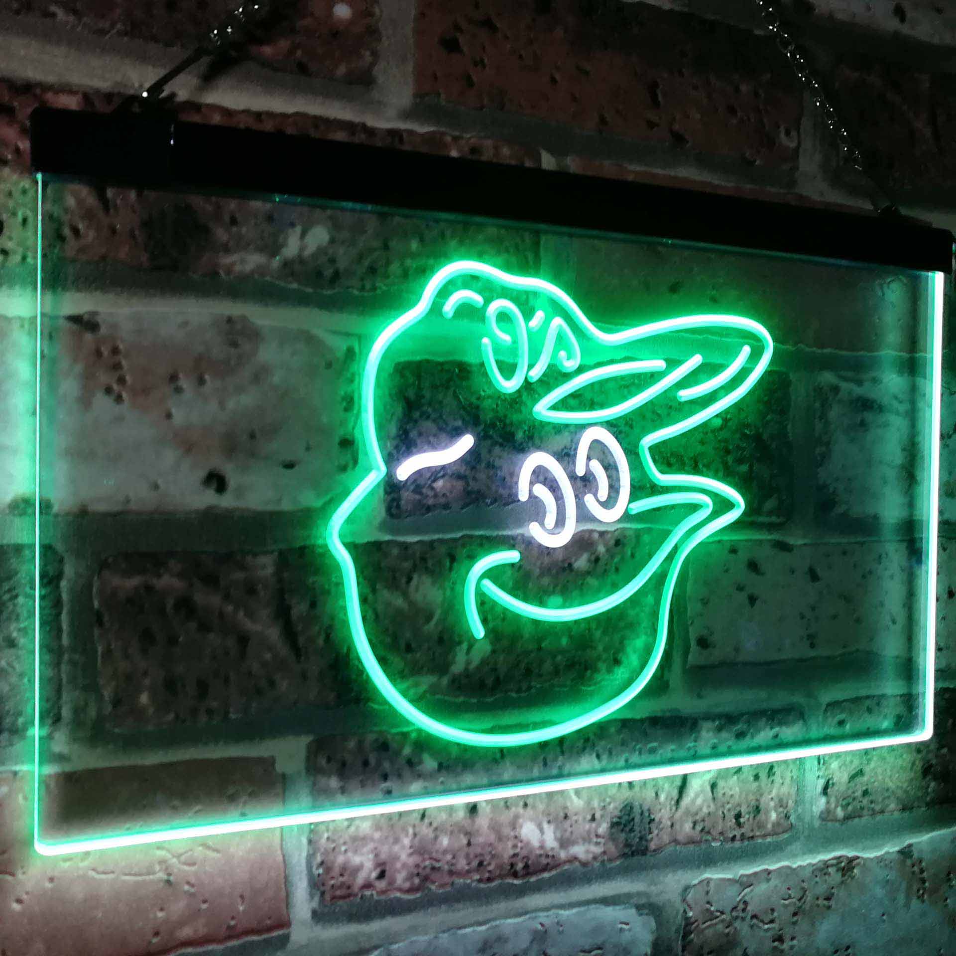 Baltimore Orioles Mascot Neon-Like LED Sign - ProLedSign