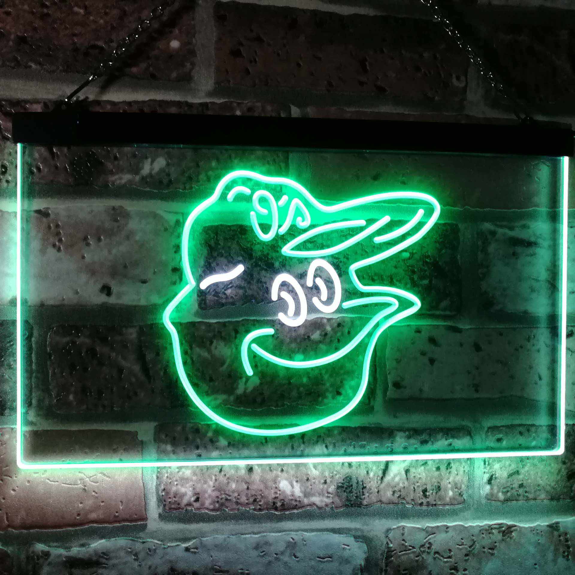 Baltimore Orioles Mascot Neon-Like LED Sign - ProLedSign