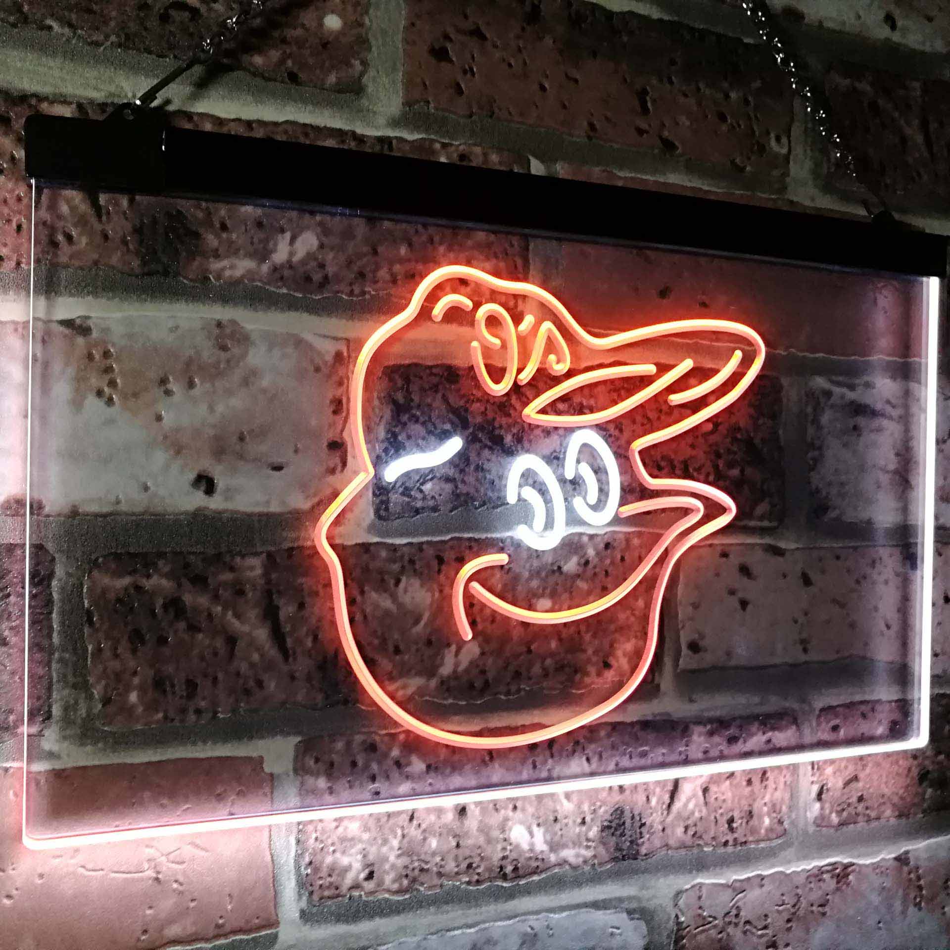 Baltimore Orioles Mascot Neon-Like LED Sign - ProLedSign