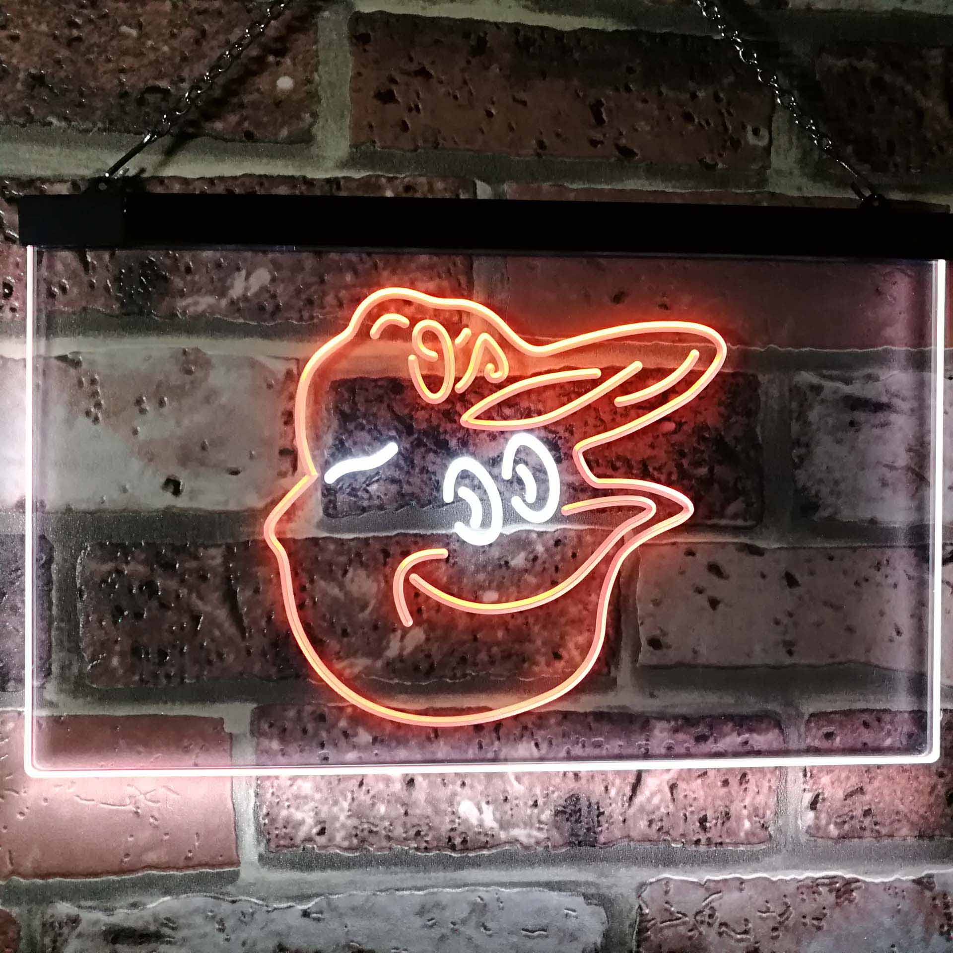 Baltimore Orioles Mascot Neon-Like LED Sign - ProLedSign