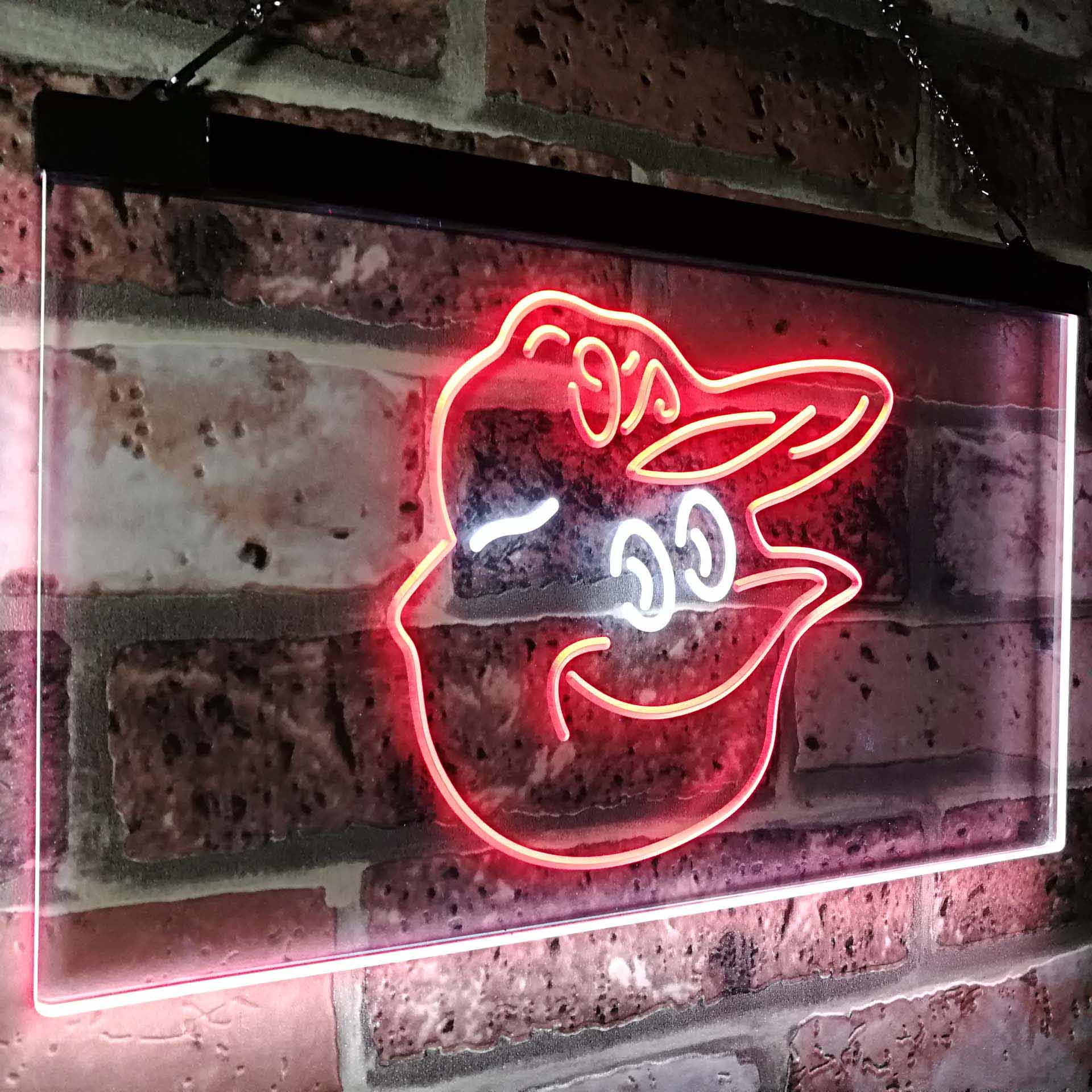 Baltimore Orioles Mascot Neon-Like LED Sign - ProLedSign