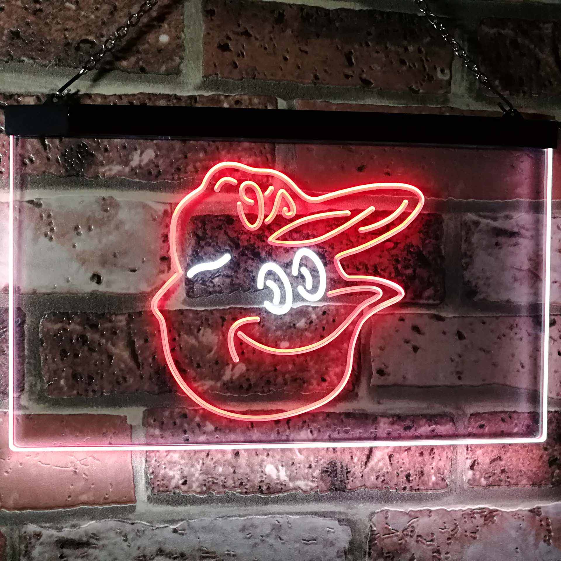 Baltimore Orioles Mascot Neon-Like LED Sign - ProLedSign