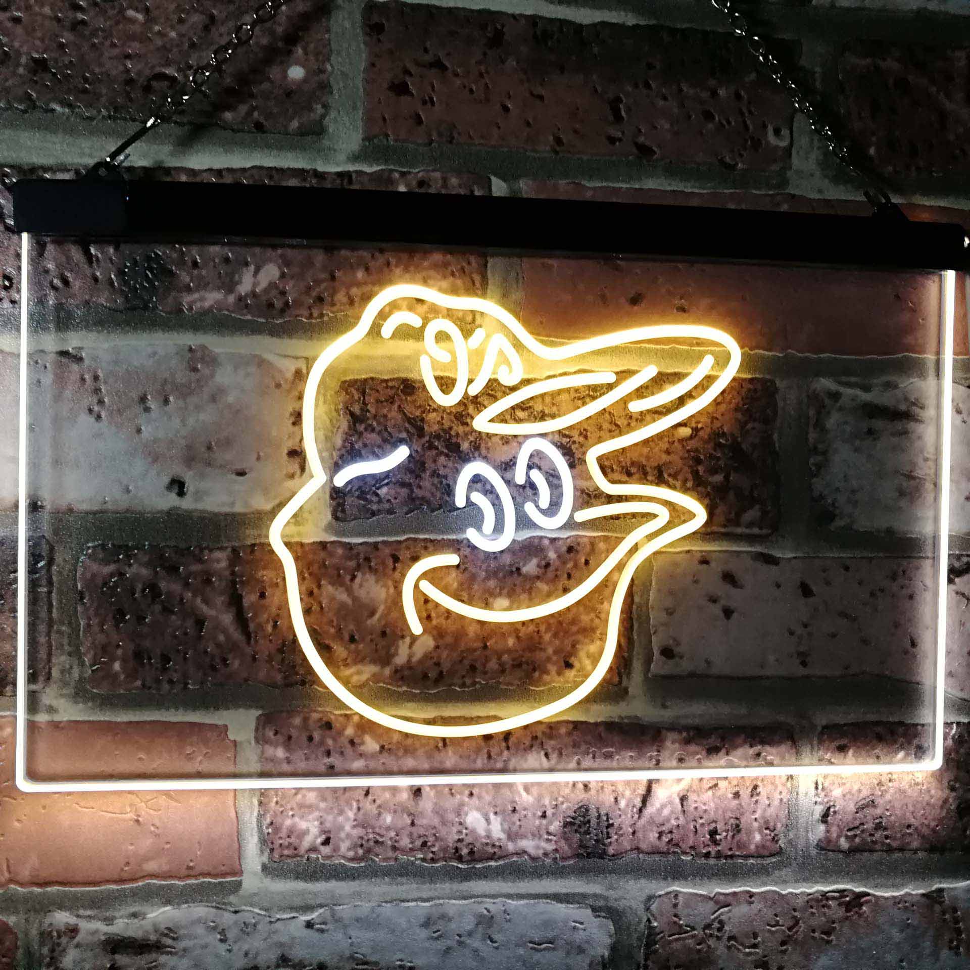 Baltimore Orioles Mascot Neon-Like LED Sign - ProLedSign