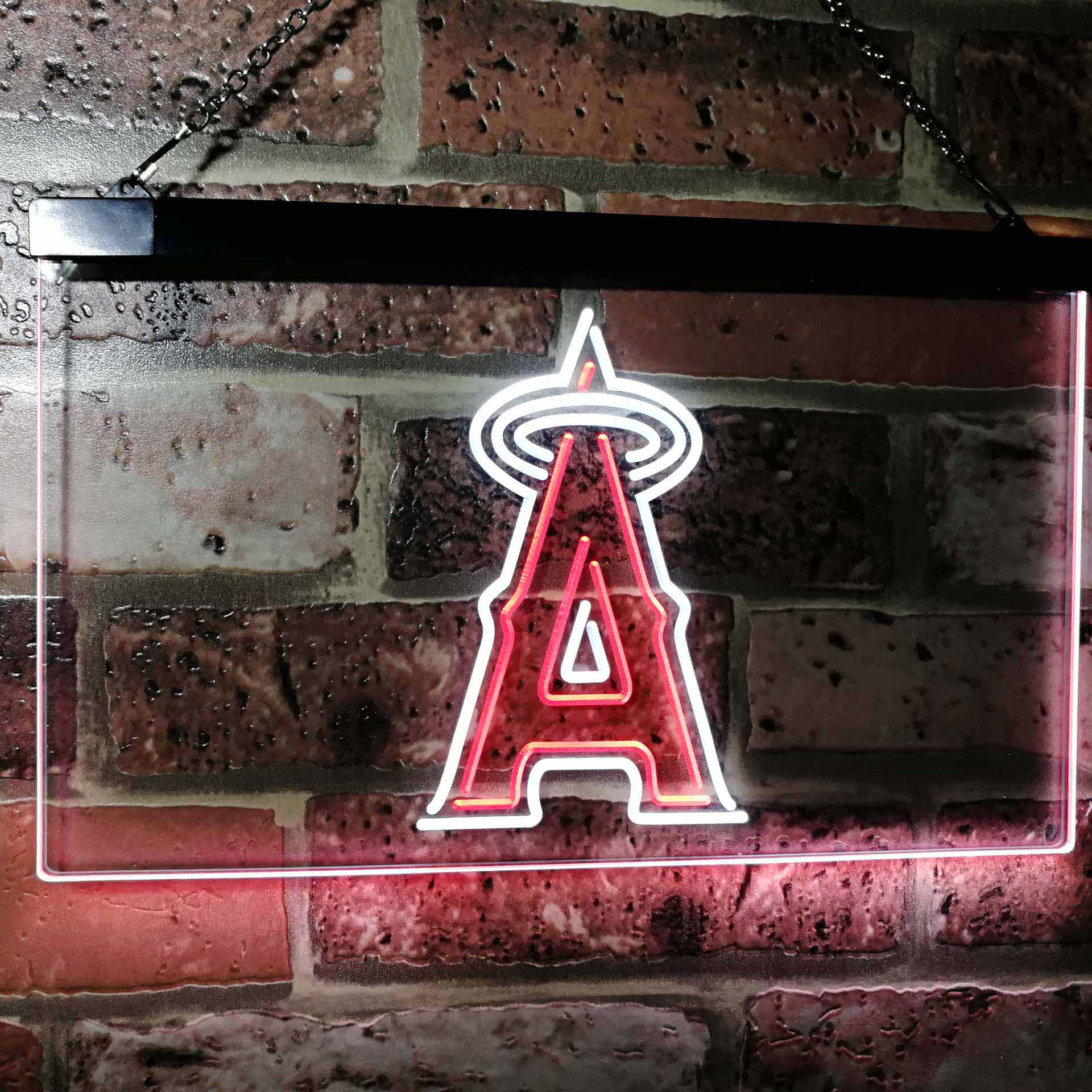 Los Angeles Angels of Anaheim Dual Color LED Neon Sign ProLedSign