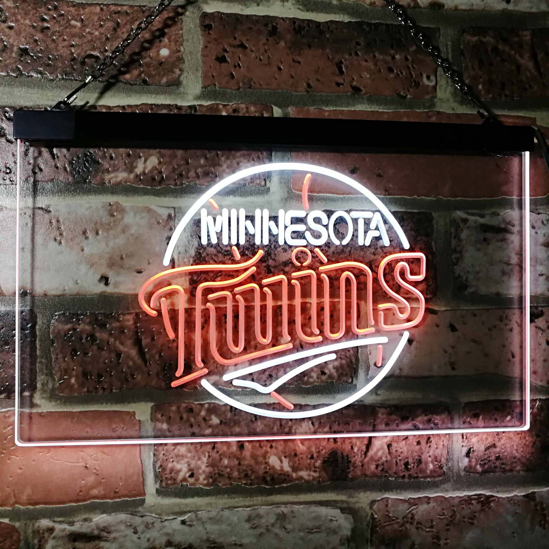 Minnesota Twins Dual Color LED Neon Sign ProLedSign