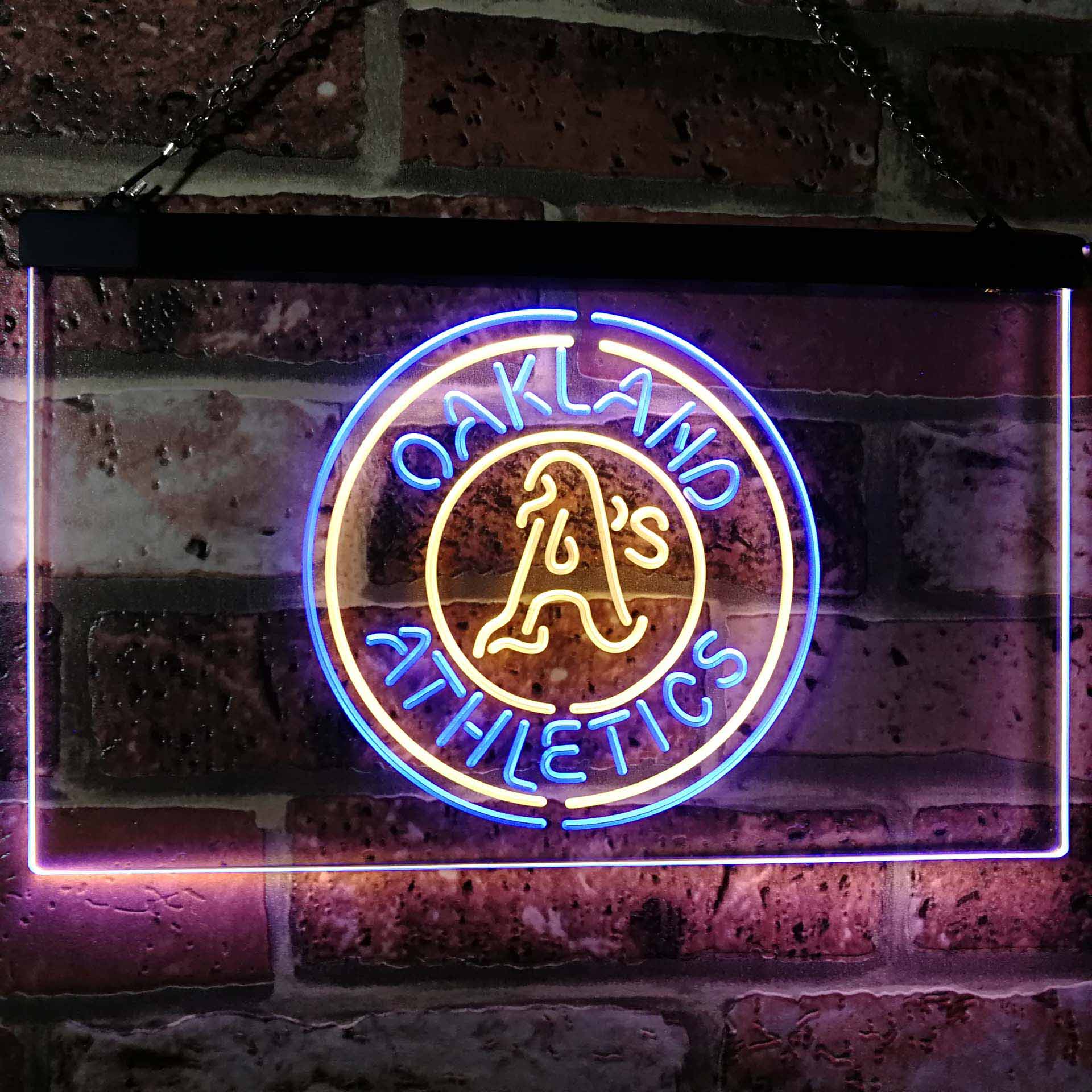 Oakland Athletics Neon-Like LED Sign