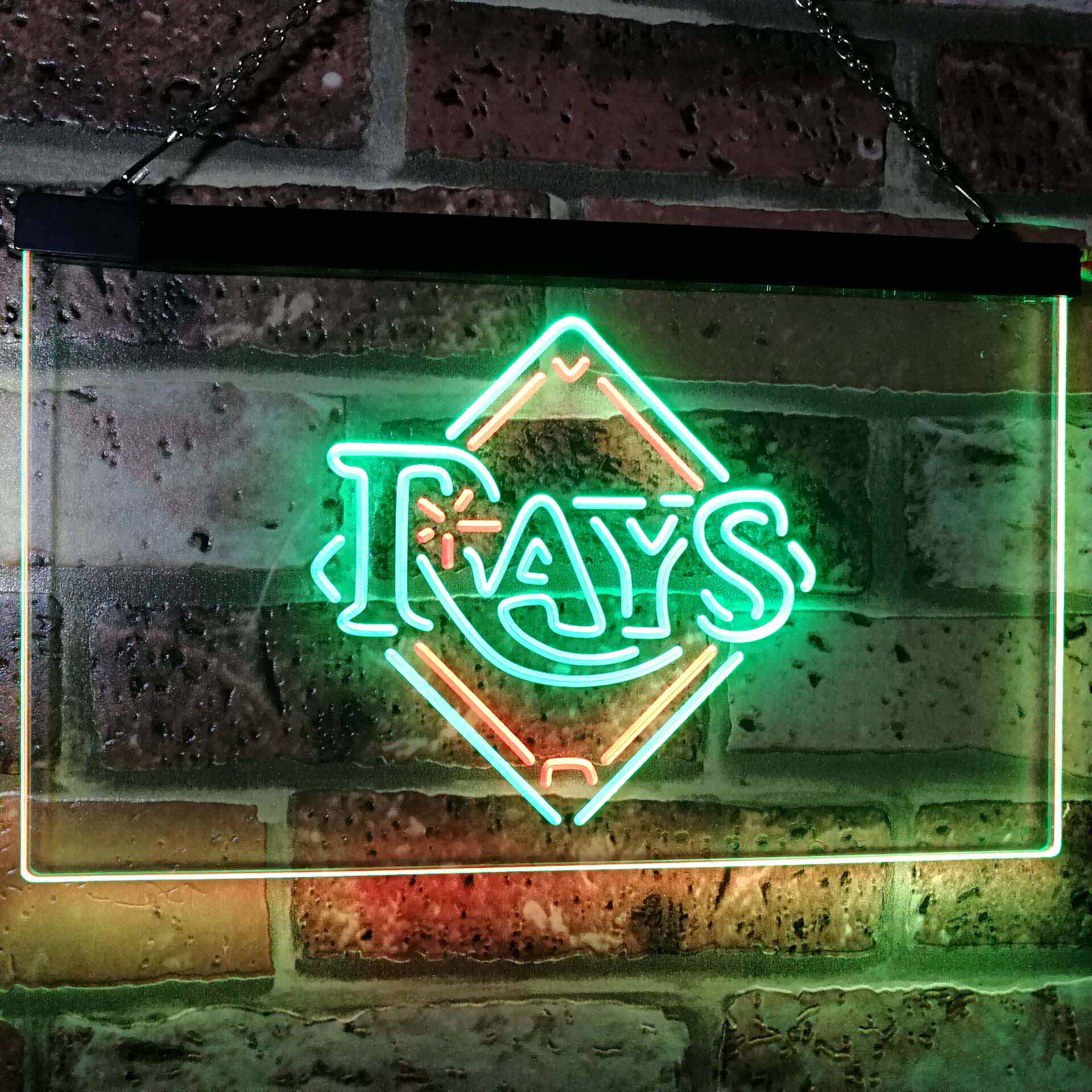 Tampa Bay Rays Dual Color LED Neon Sign ProLedSign