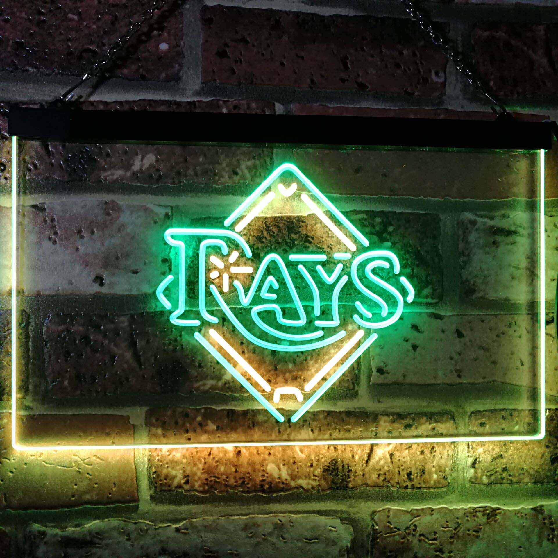 Tampa Bay Rays Dual Color LED Neon Sign ProLedSign