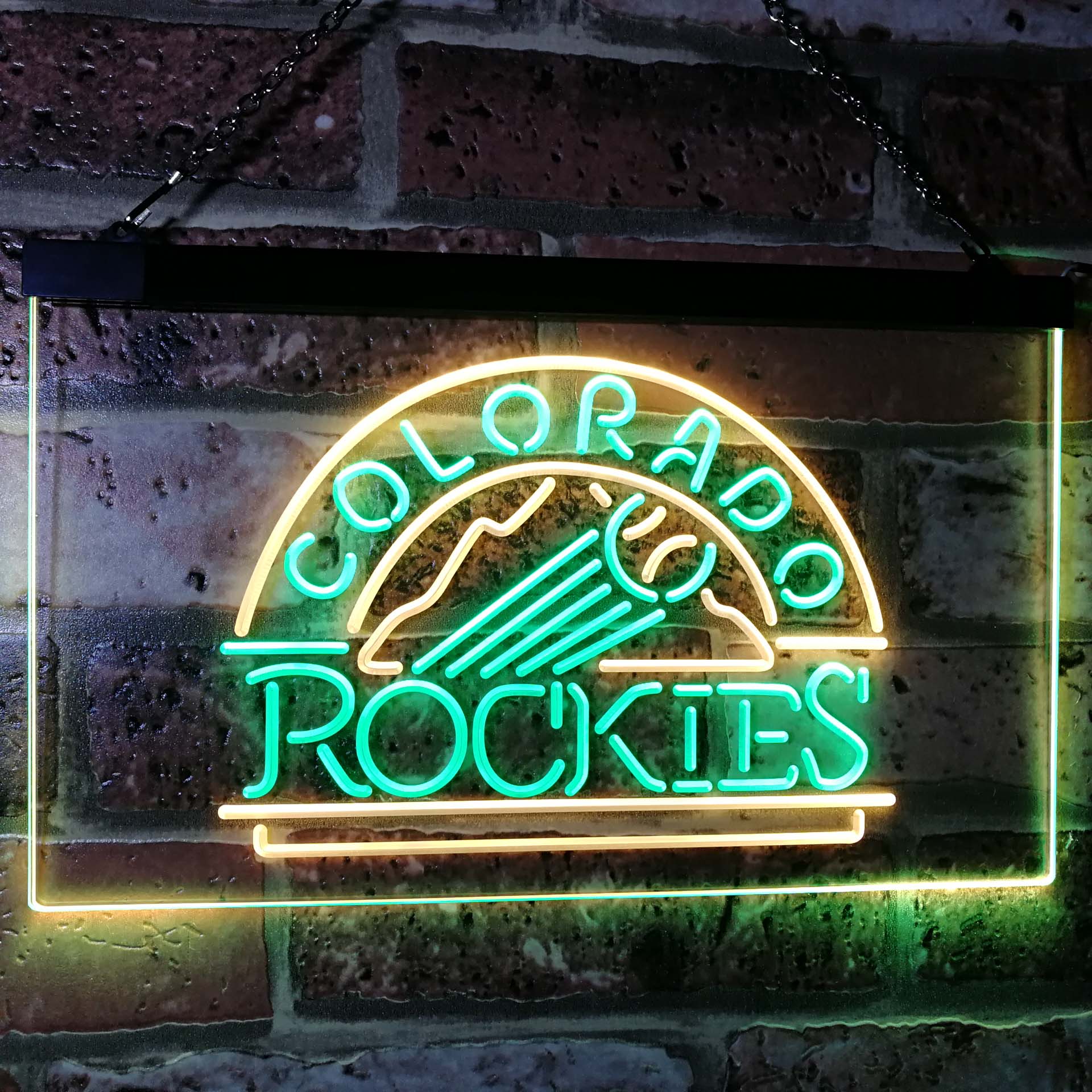 Colorado Rockies Dual Color LED Neon Sign ProLedSign