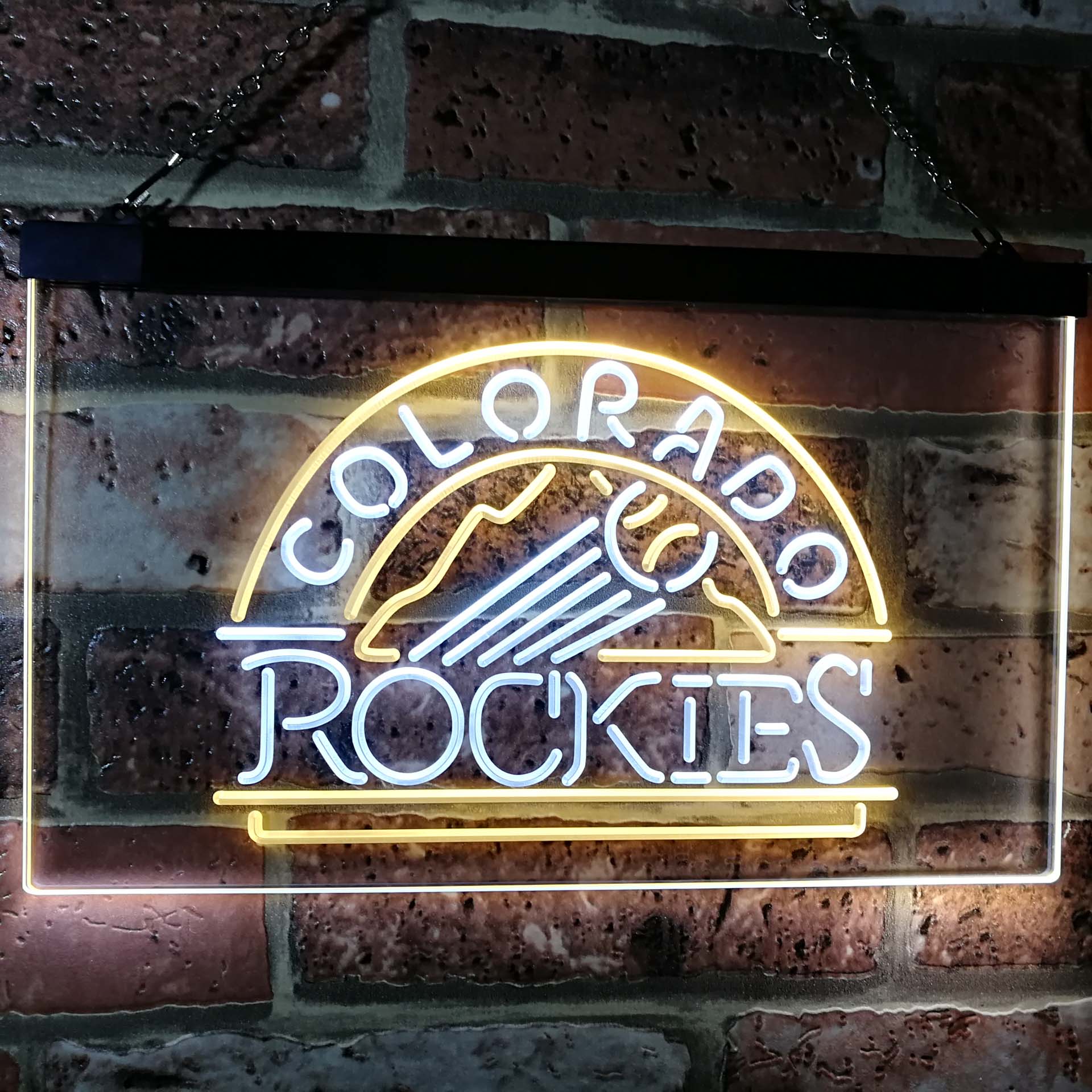 Colorado Rockies Dual Color LED Neon Sign ProLedSign