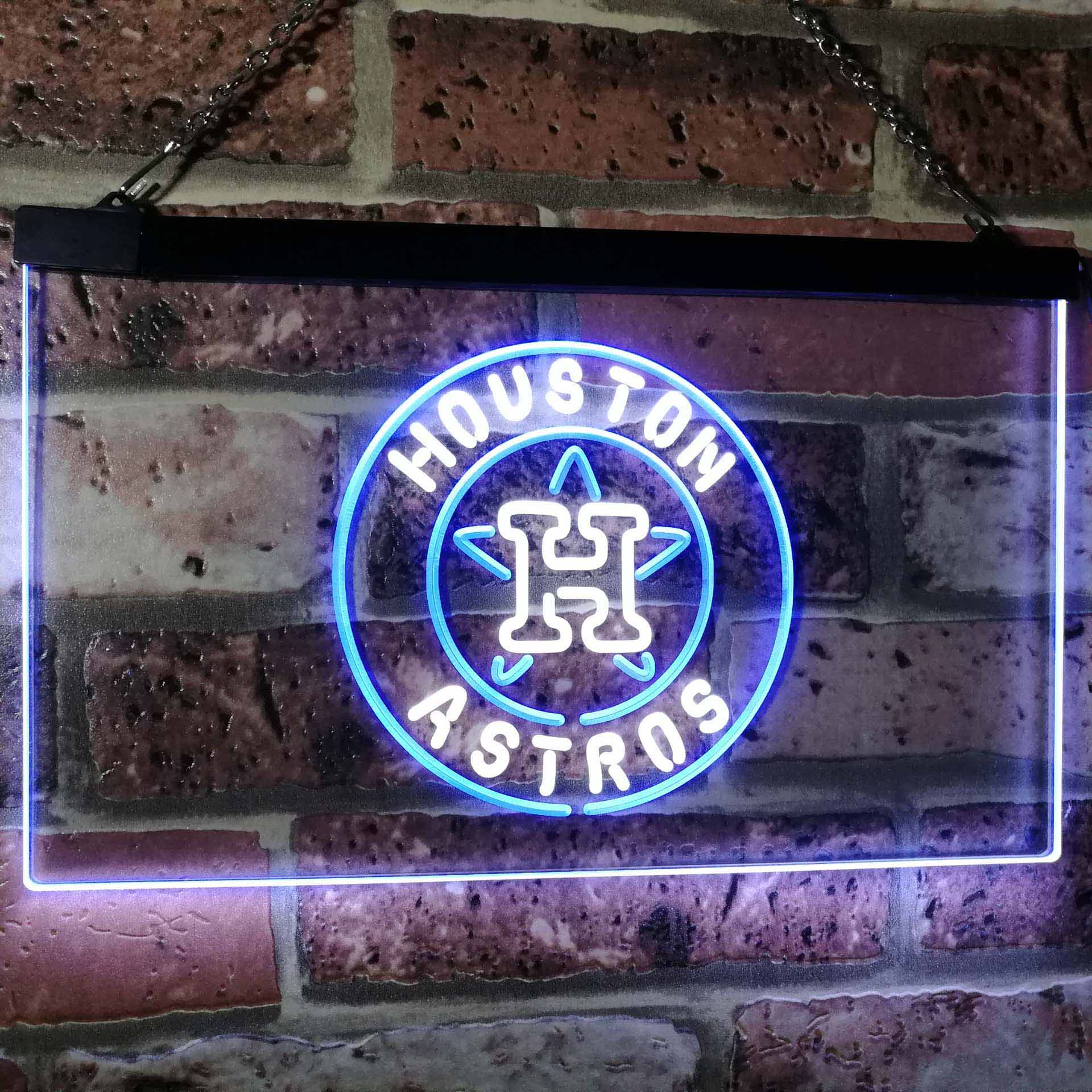 Houston Astros Dual Color LED Neon Sign ProLedSign