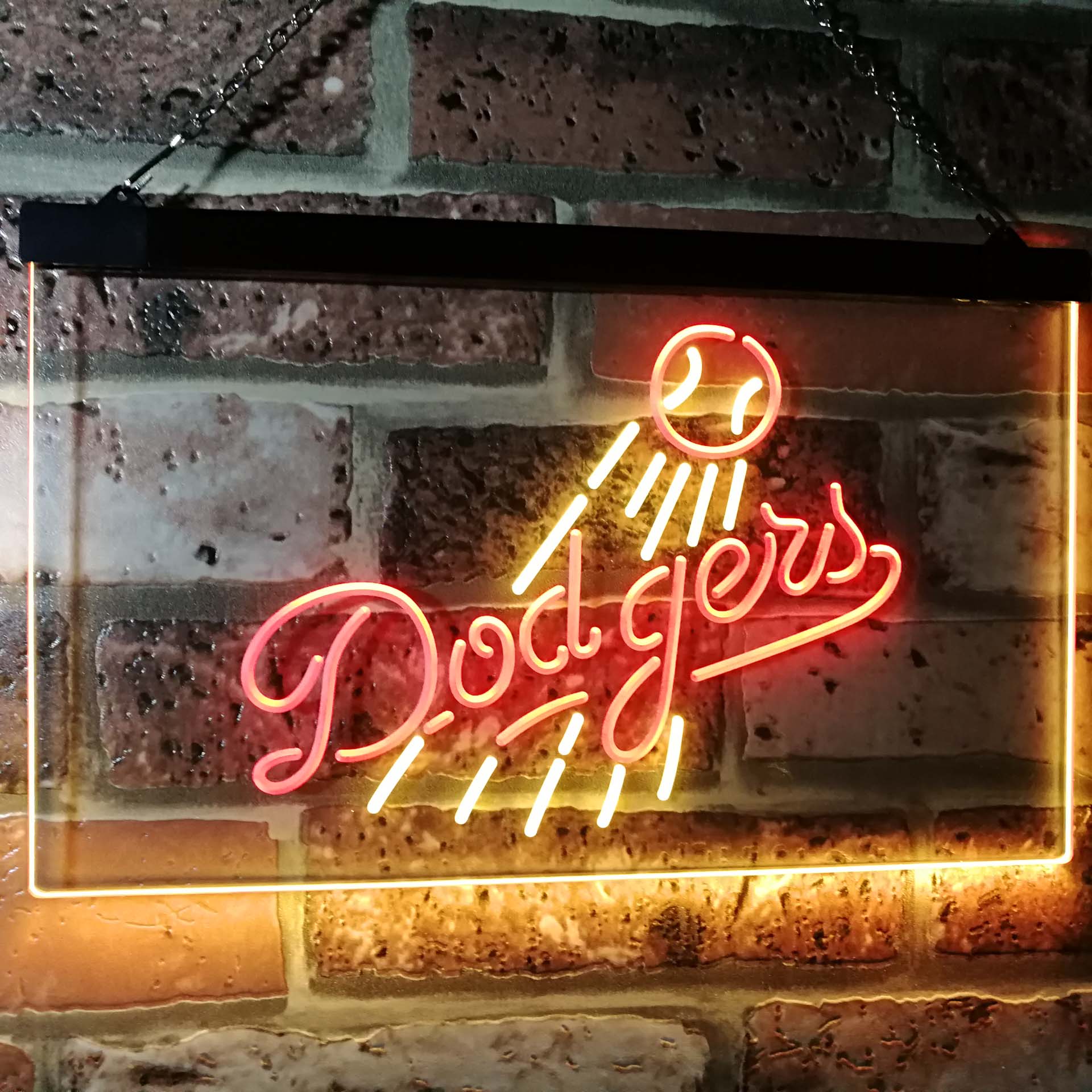 Los Angeles Dodgers Dual Color LED Neon Sign ProLedSign