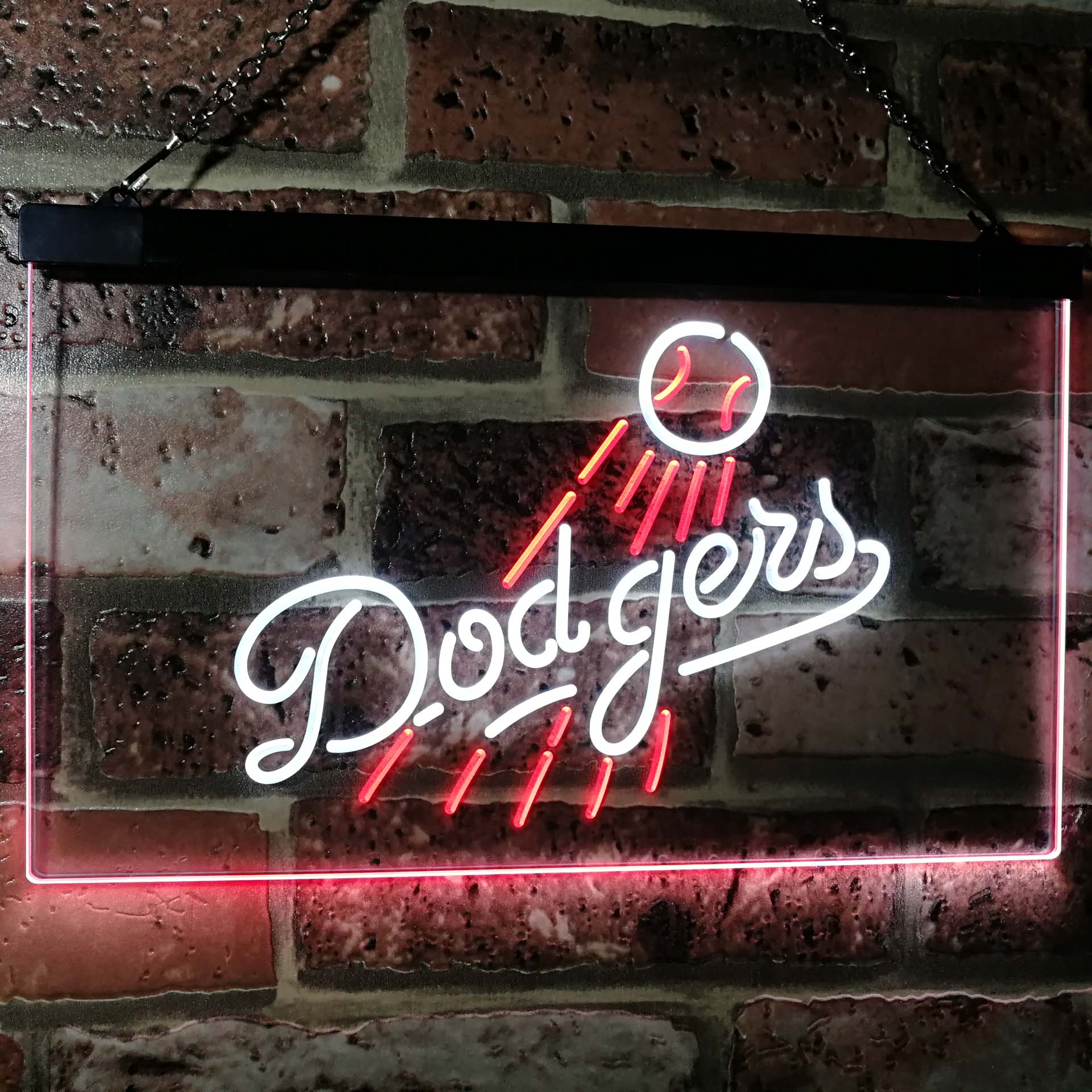 Los Angeles Dodgers Dual Color LED Neon Sign ProLedSign