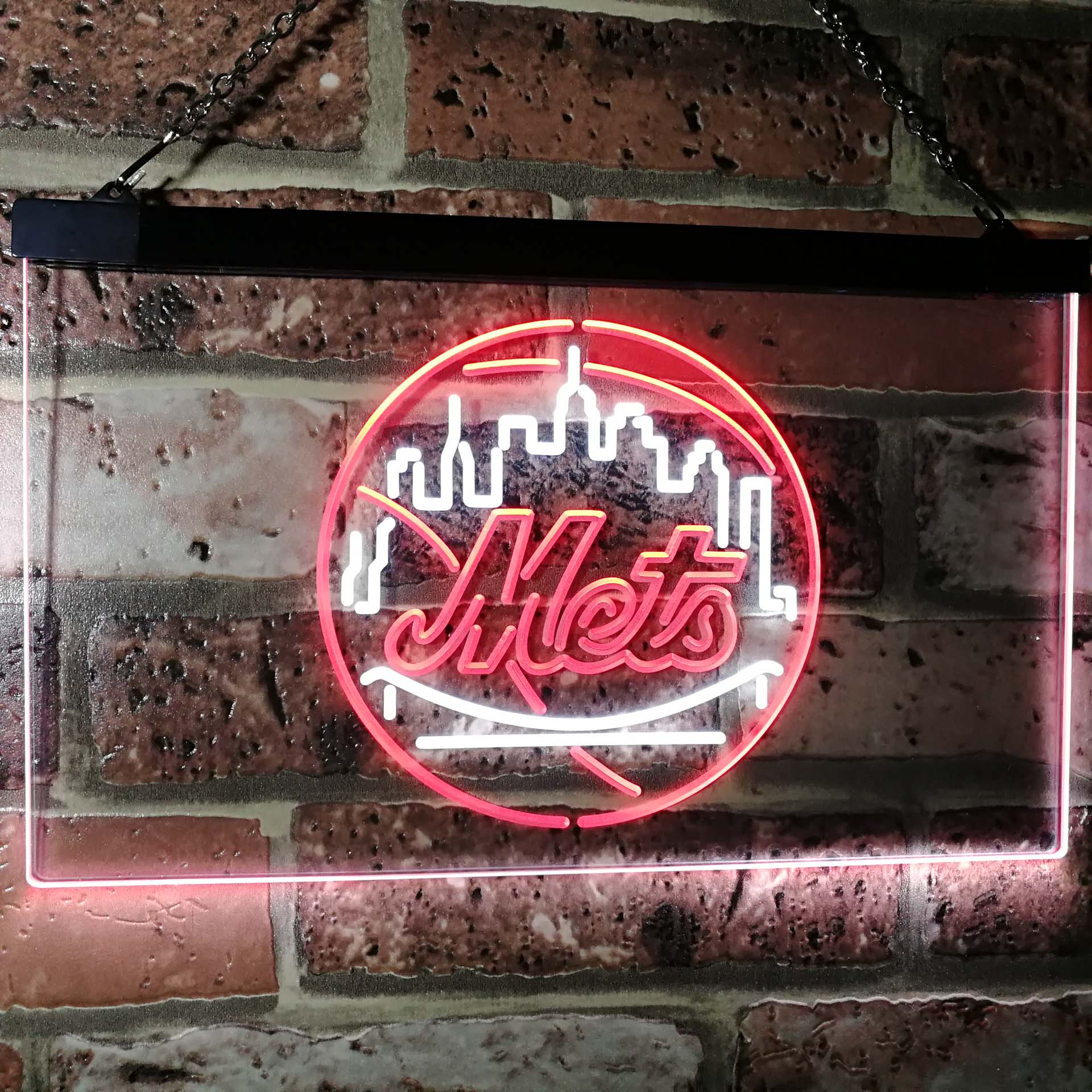 New York Mets Dual Color LED Neon Sign ProLedSign