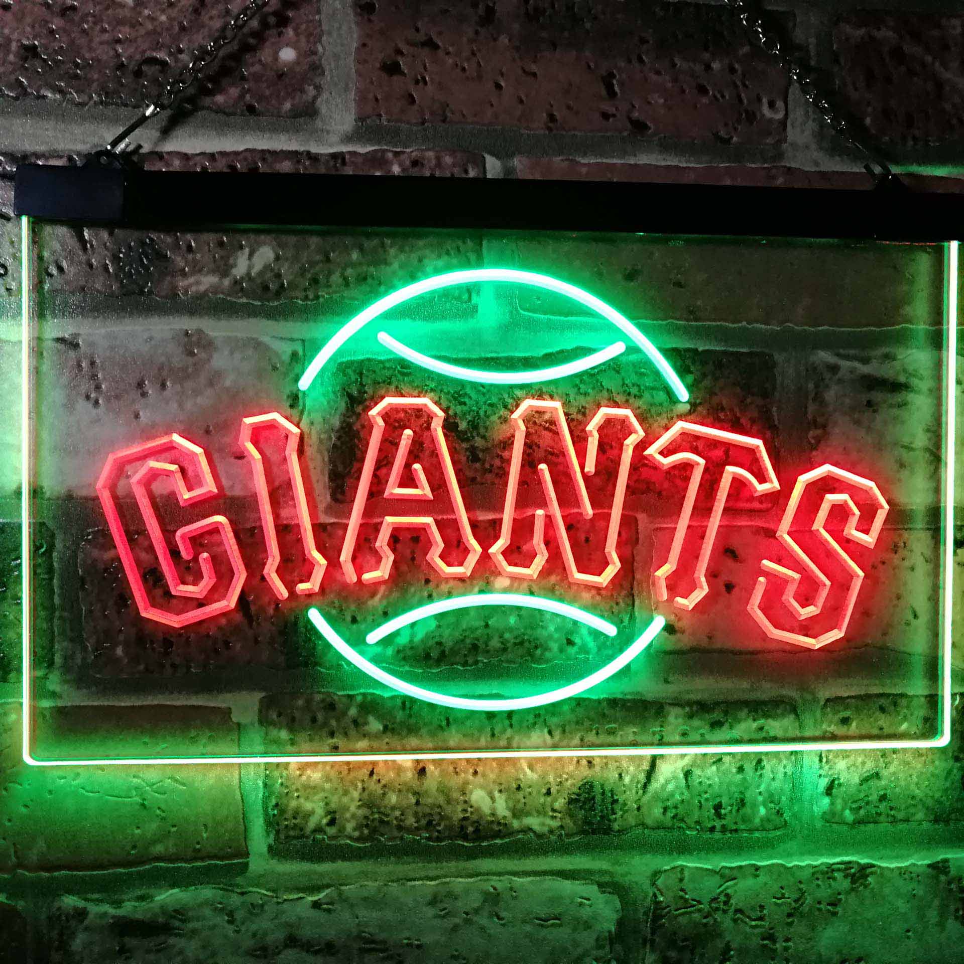 San Francisco Giants Dual Color LED Neon Sign ProLedSign