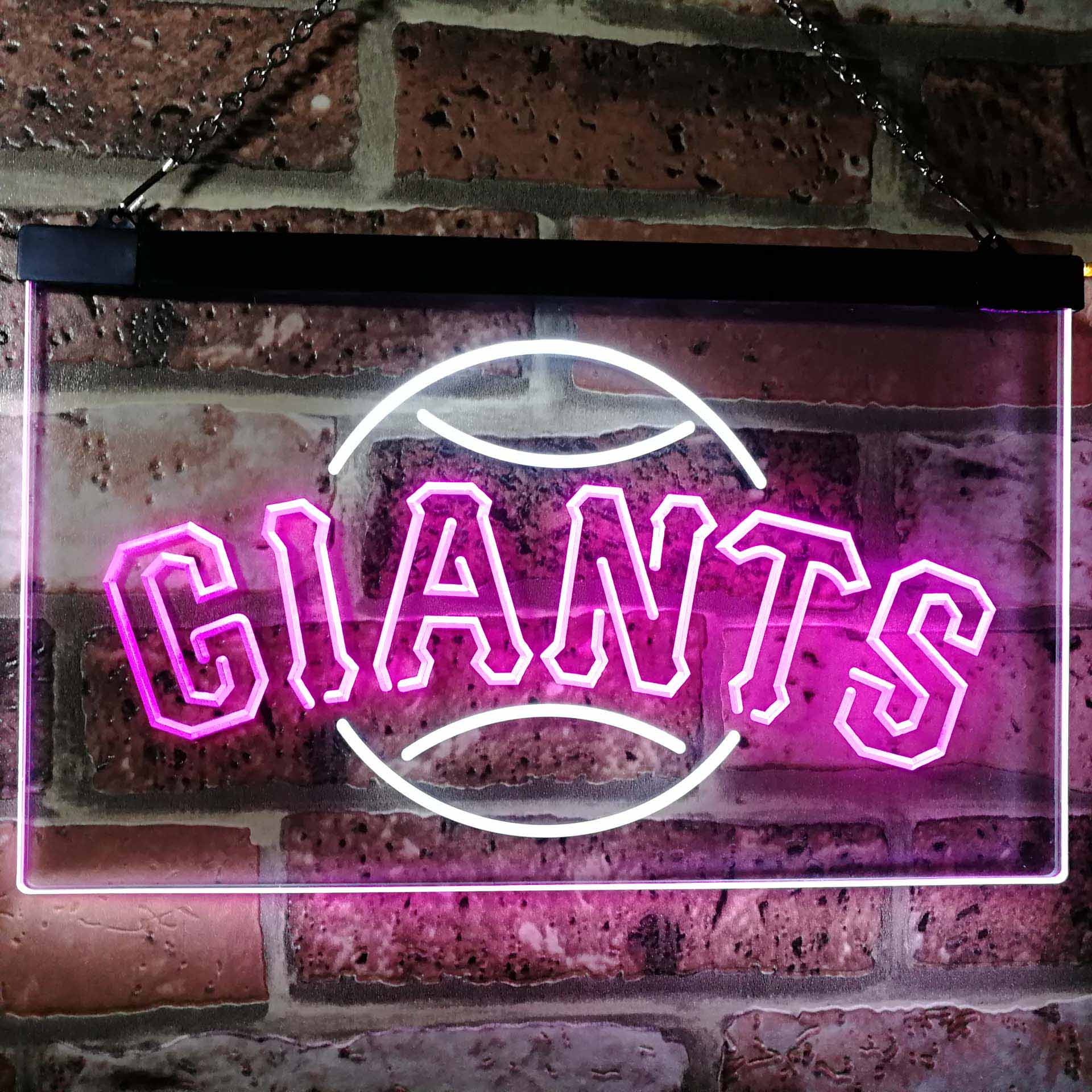 San Francisco Giants Dual Color LED Neon Sign ProLedSign