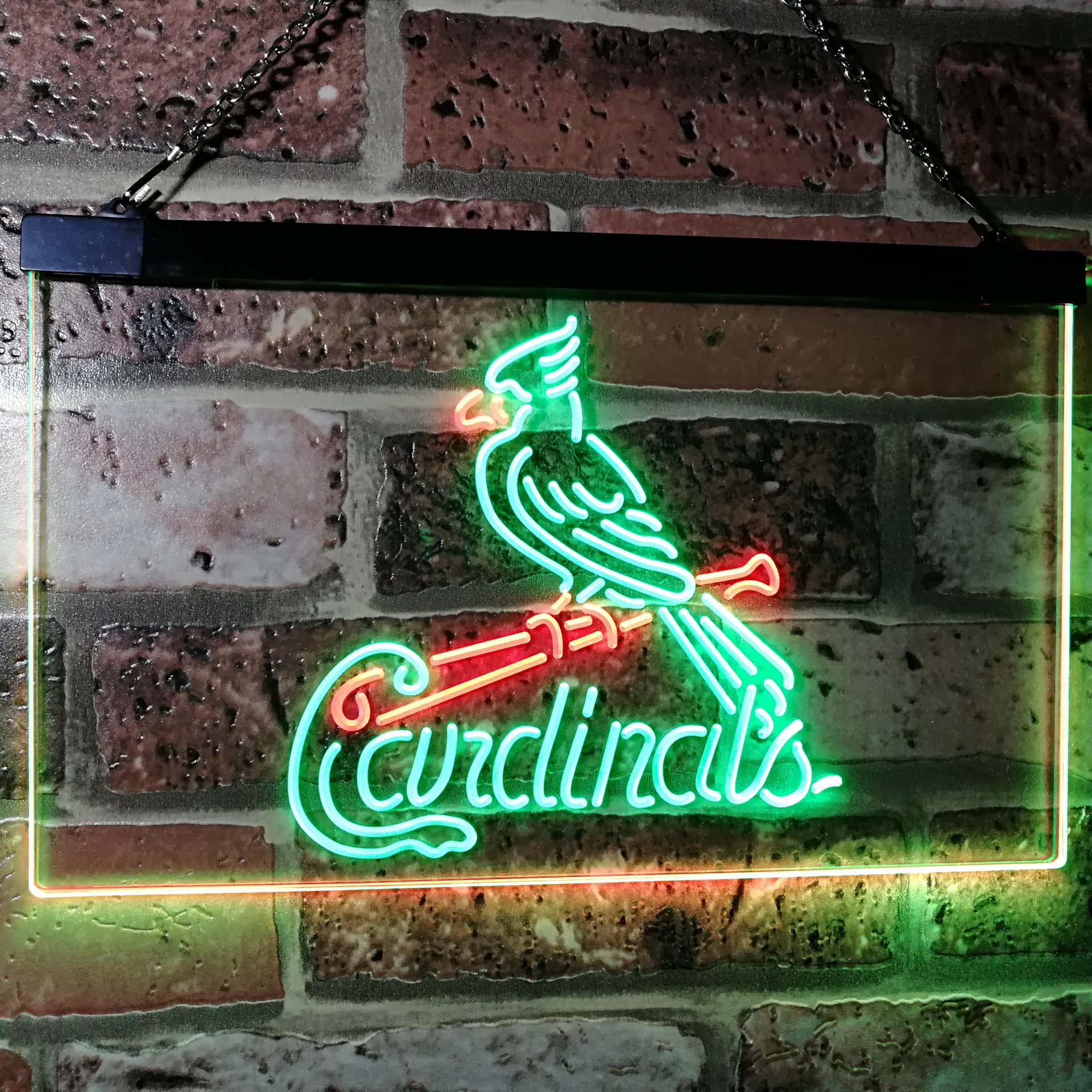 St Louis Cardinals Coors Light LED Neon Sign - Blue + Red / Medium in 2023
