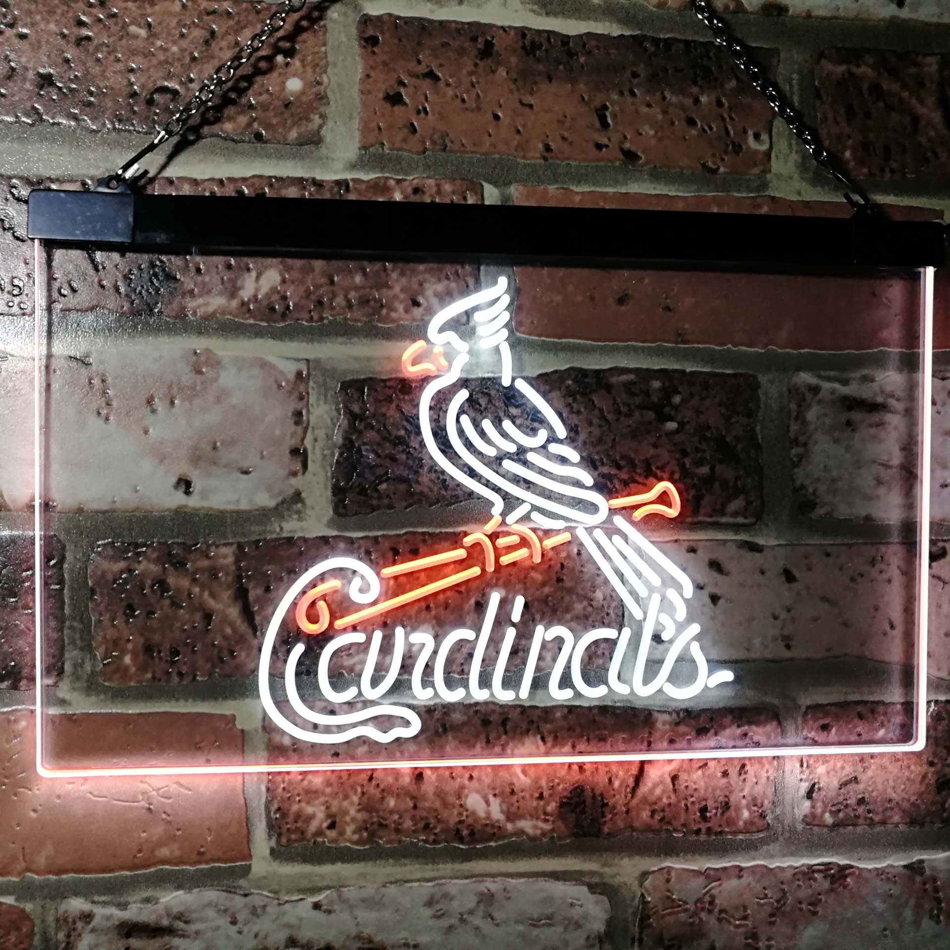 St. Louis Cardinals Dual Color LED Neon Sign ProLedSign