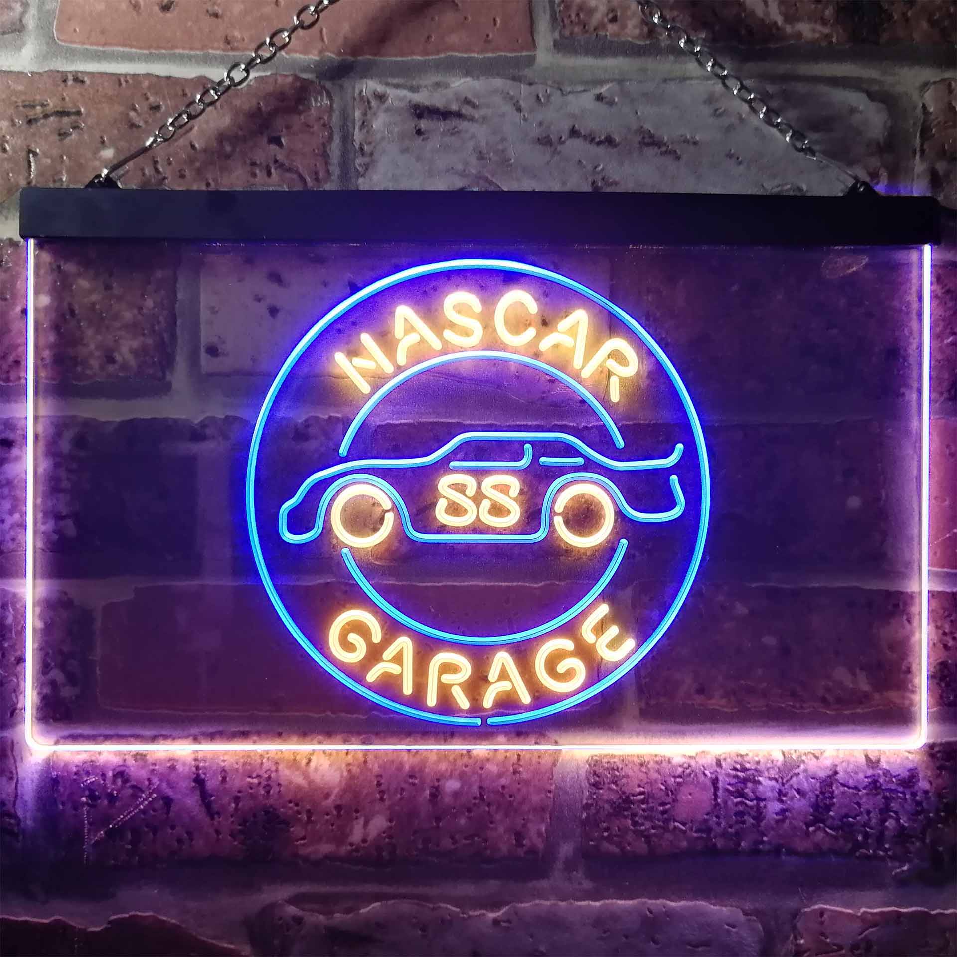 Nascar 88 Garage Dale Jr. Dual Color LED Neon Sign ProLedSign