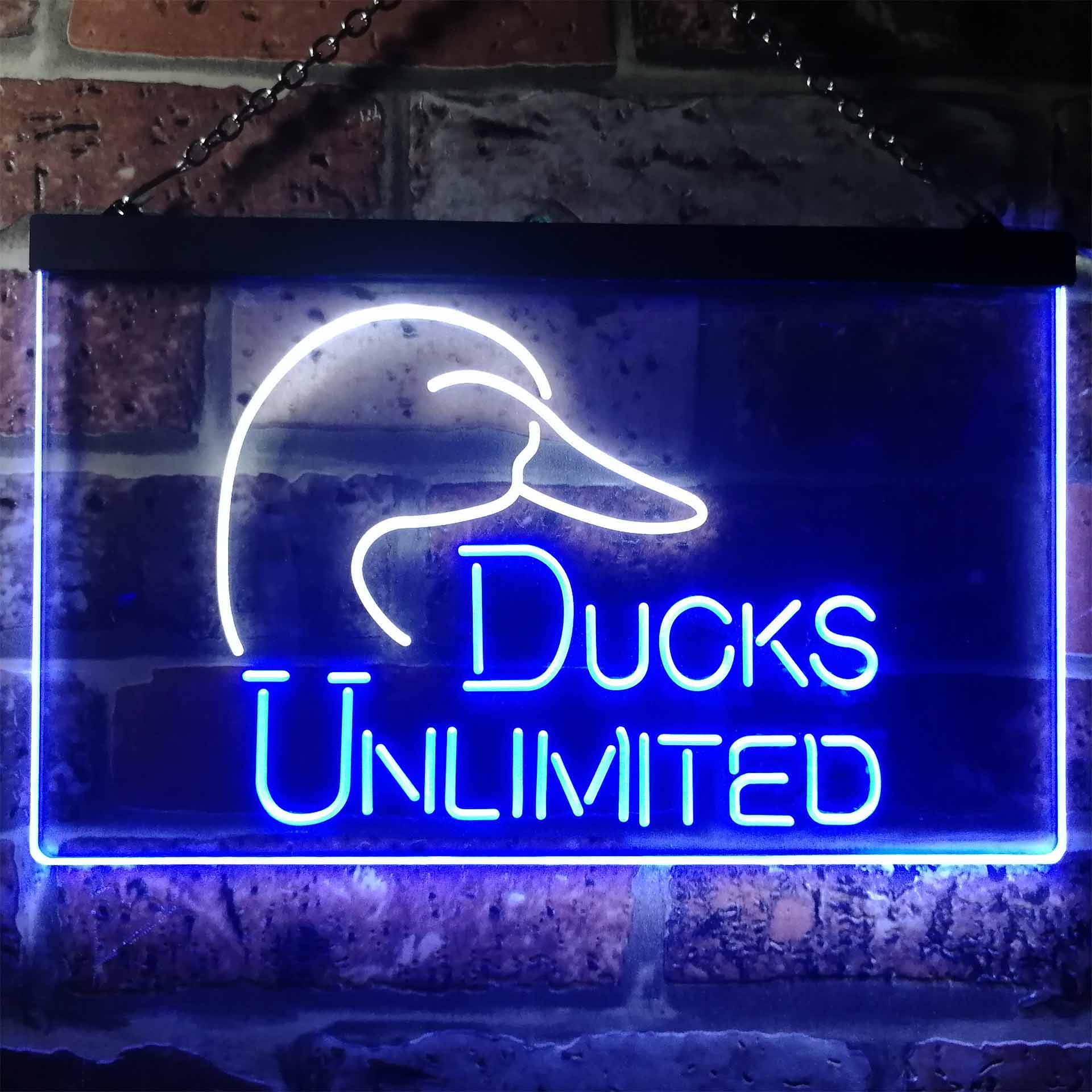Ducks Unlimited Home Bar LED Neon Sign