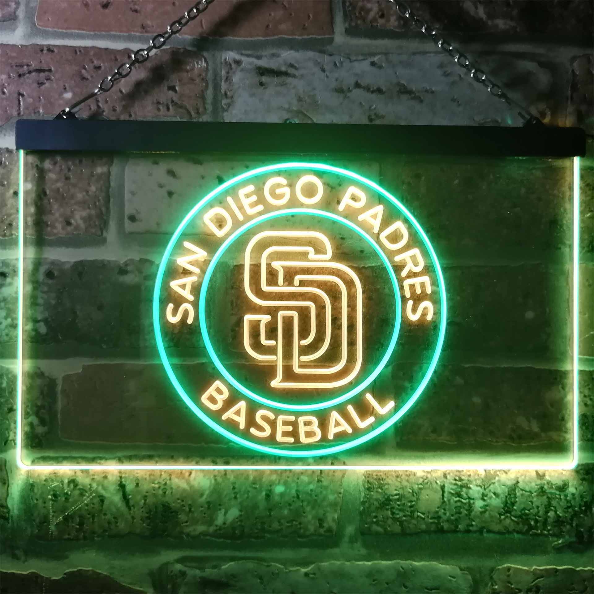 San Diego Padres Logo LED Neon Sign