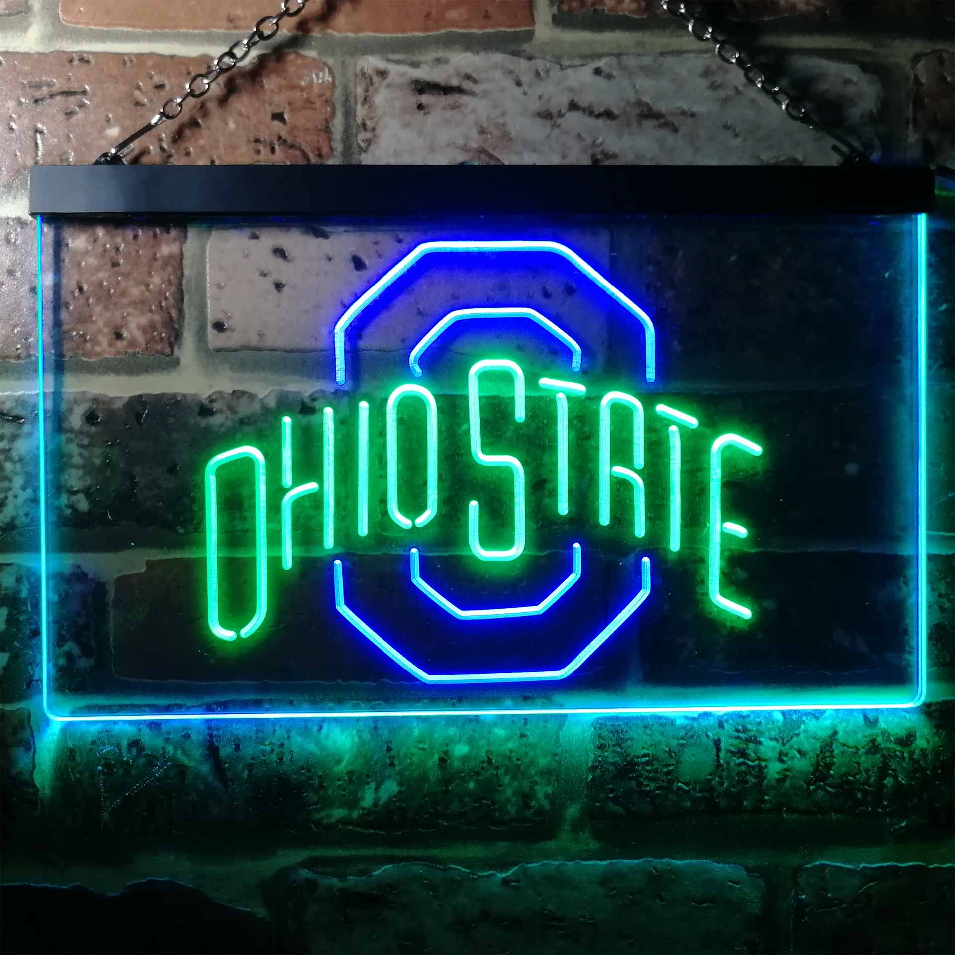 Ohio State Buckeyes Dual Color LED Neon Sign ProLedSign