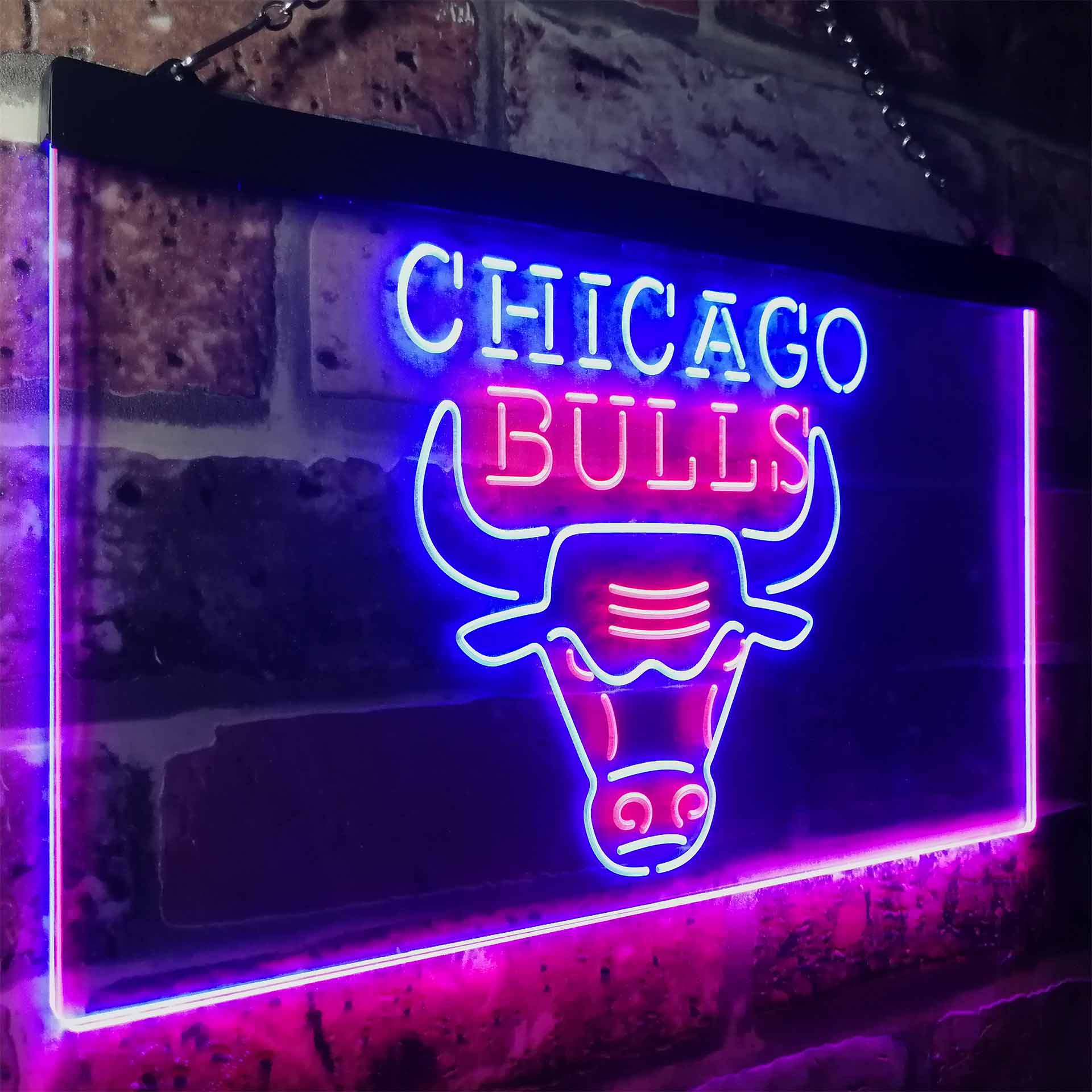 Chicago Bulls Logo Neon-Like LED Sign - ProLedSign