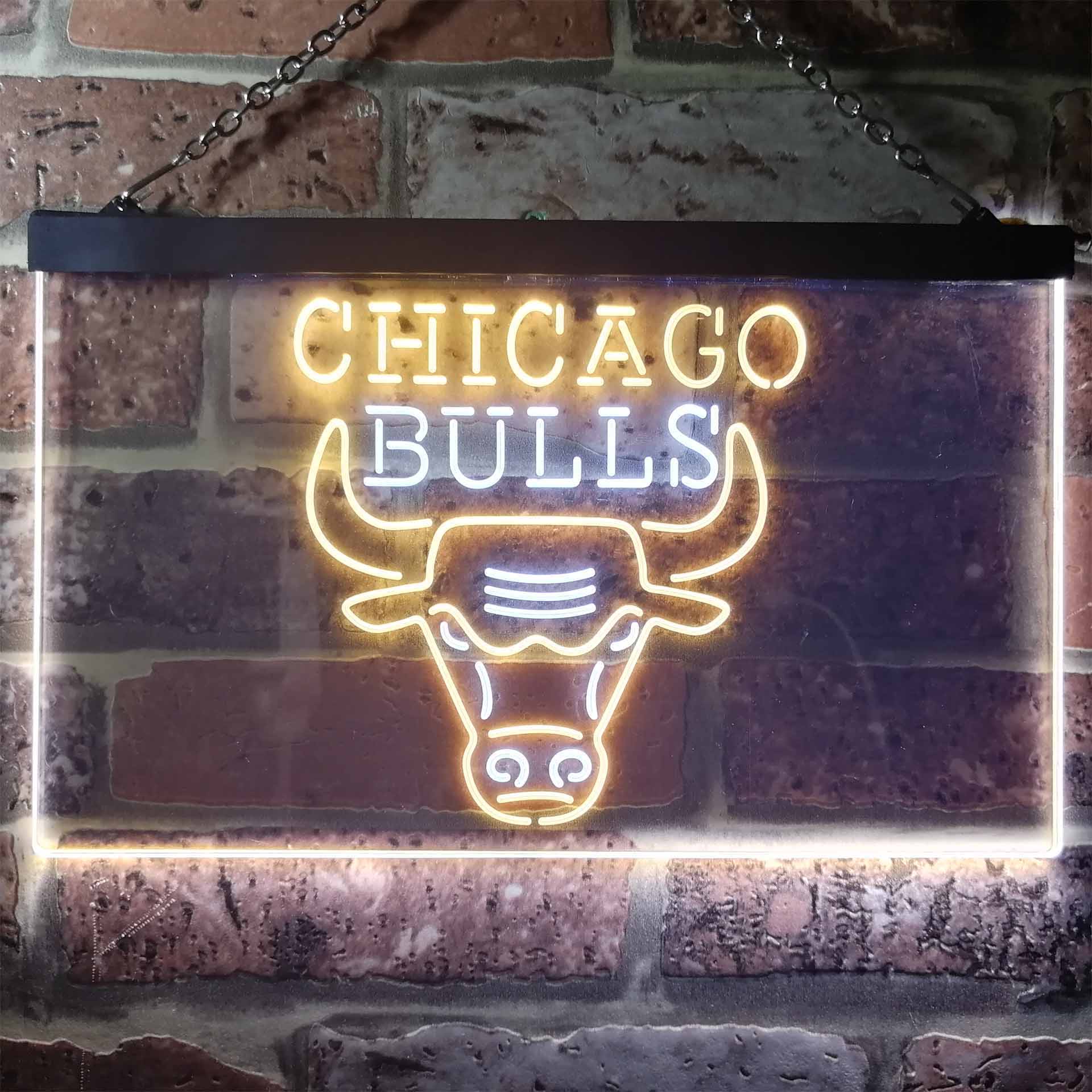 Chicago Bulls Logo Neon-Like LED Sign - ProLedSign