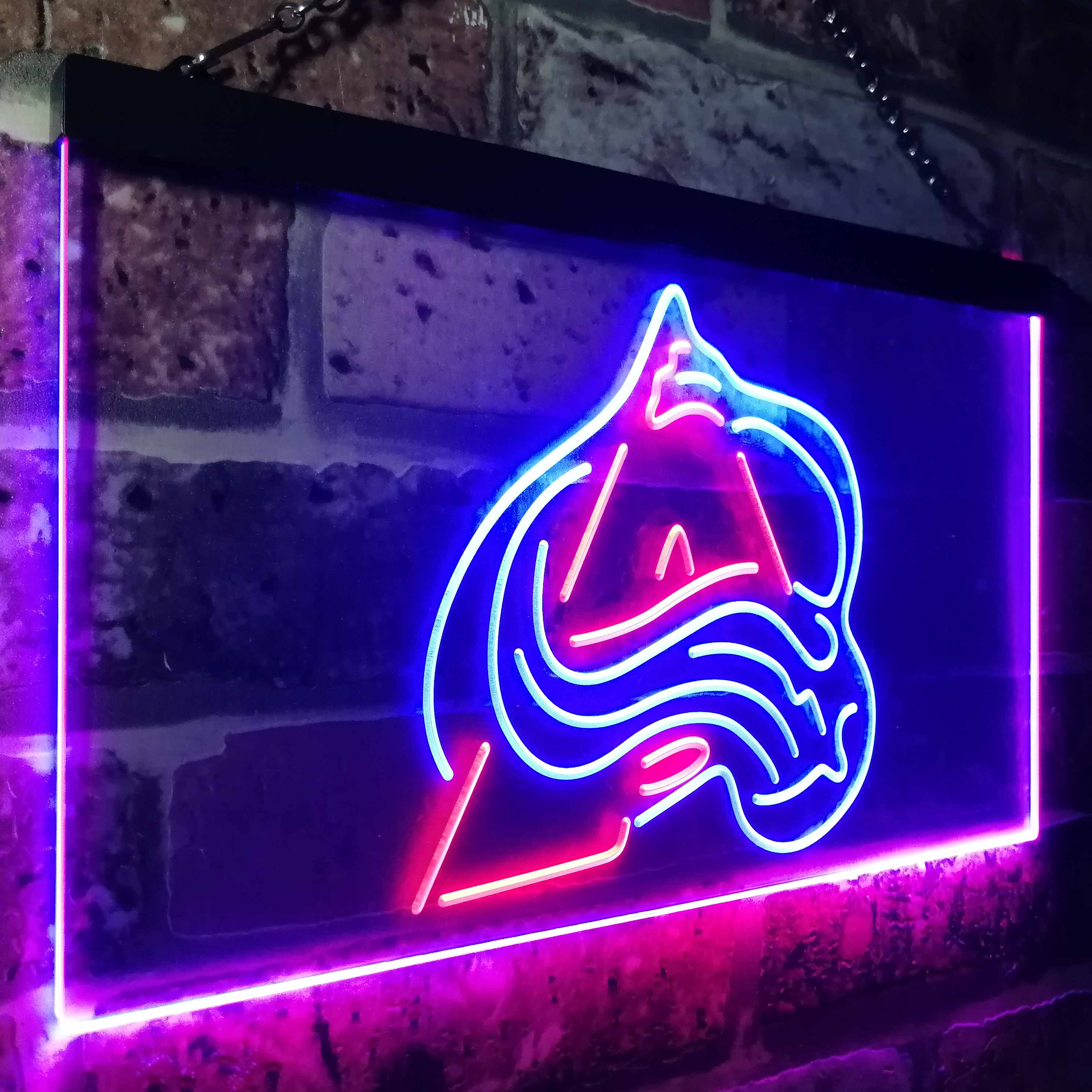 Colorado Avalanche Logo Neon-Like LED Sign - ProLedSign