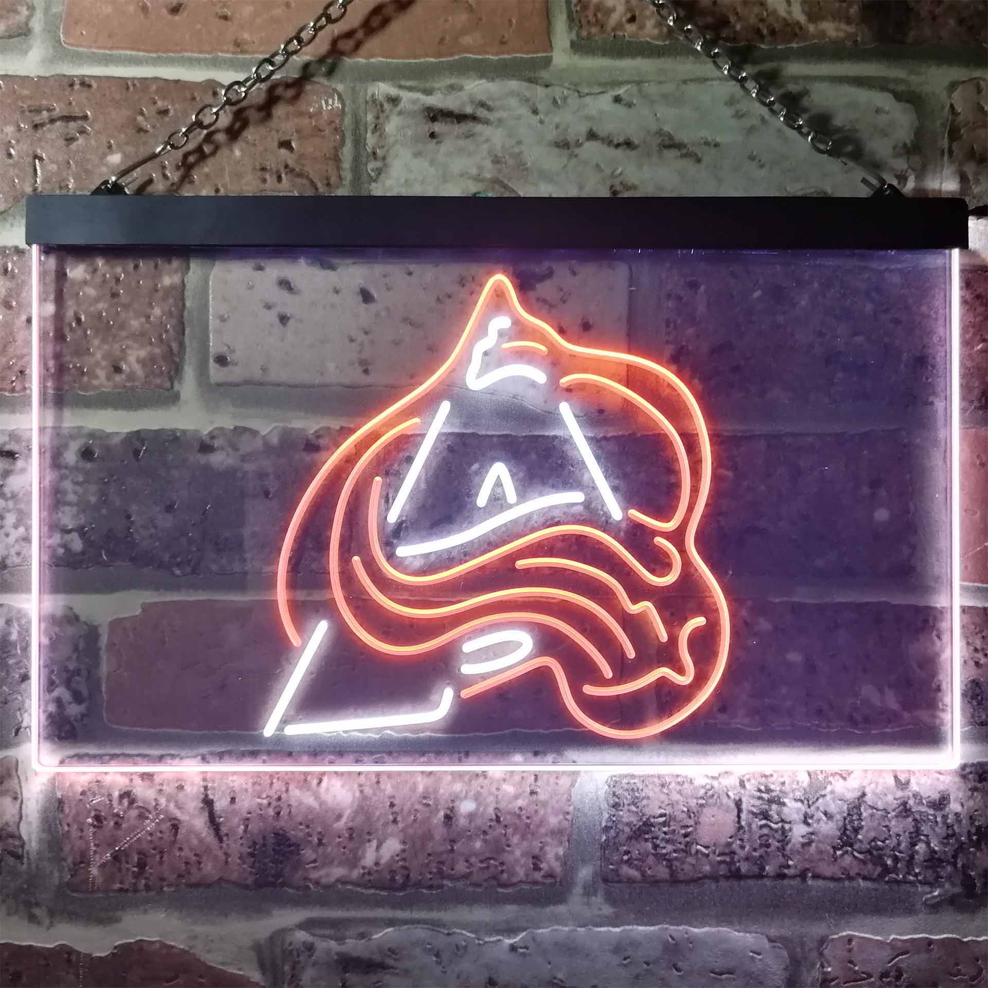 Colorado Avalanche Logo Neon-Like LED Sign - ProLedSign