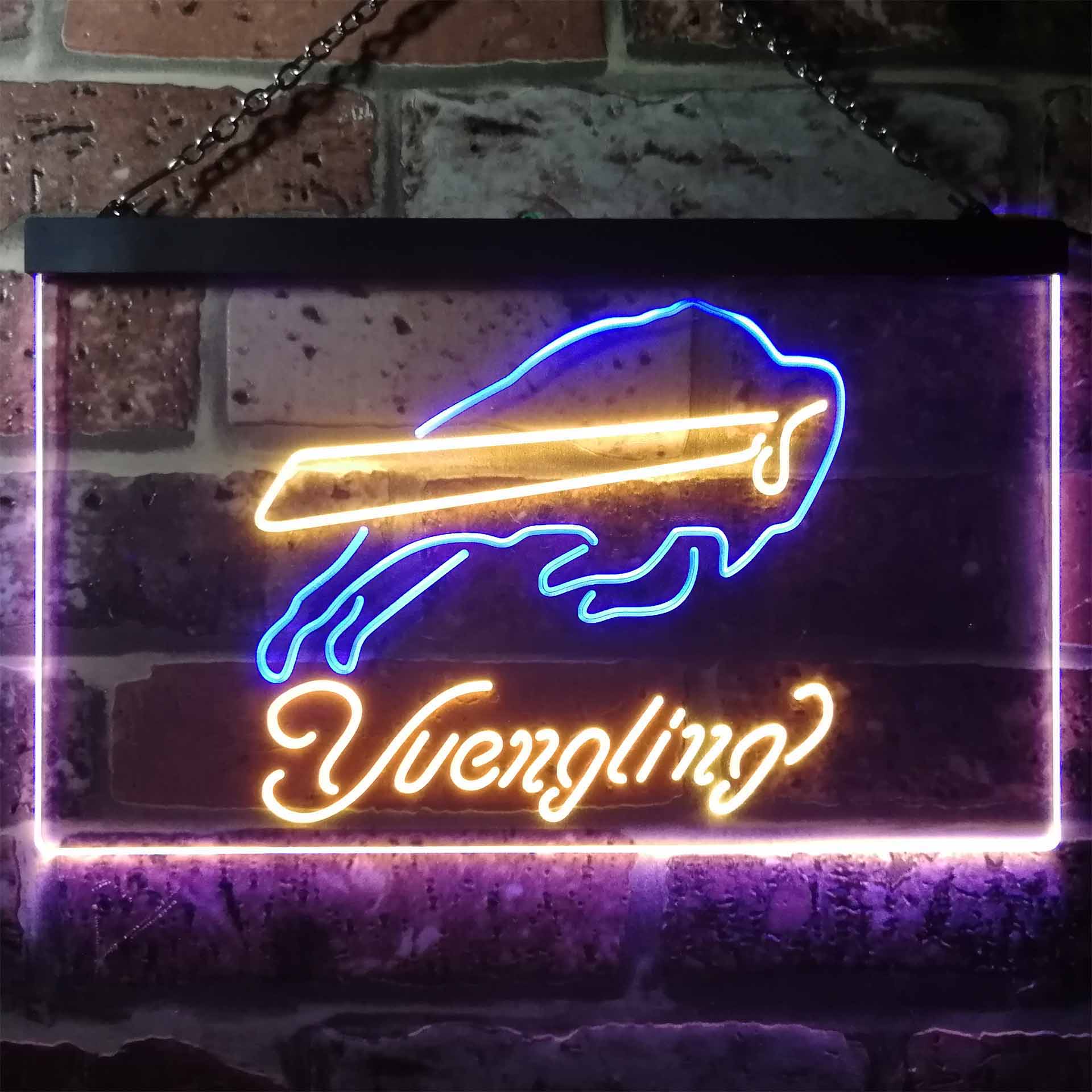 Yuengling Buffalo Bills Dual Color LED Neon Sign ProLedSign