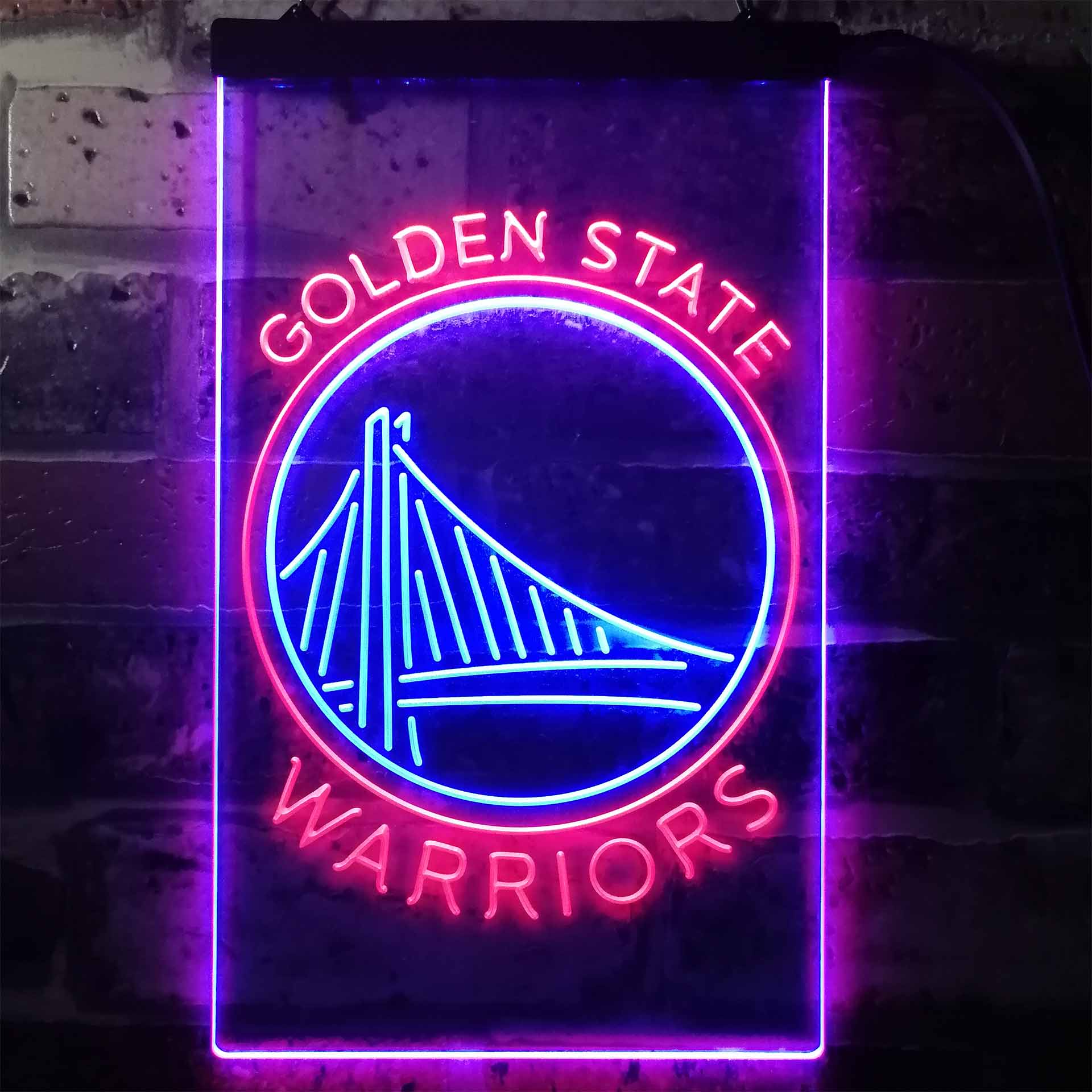 Golden State Warriors Neon-Like LED Sign