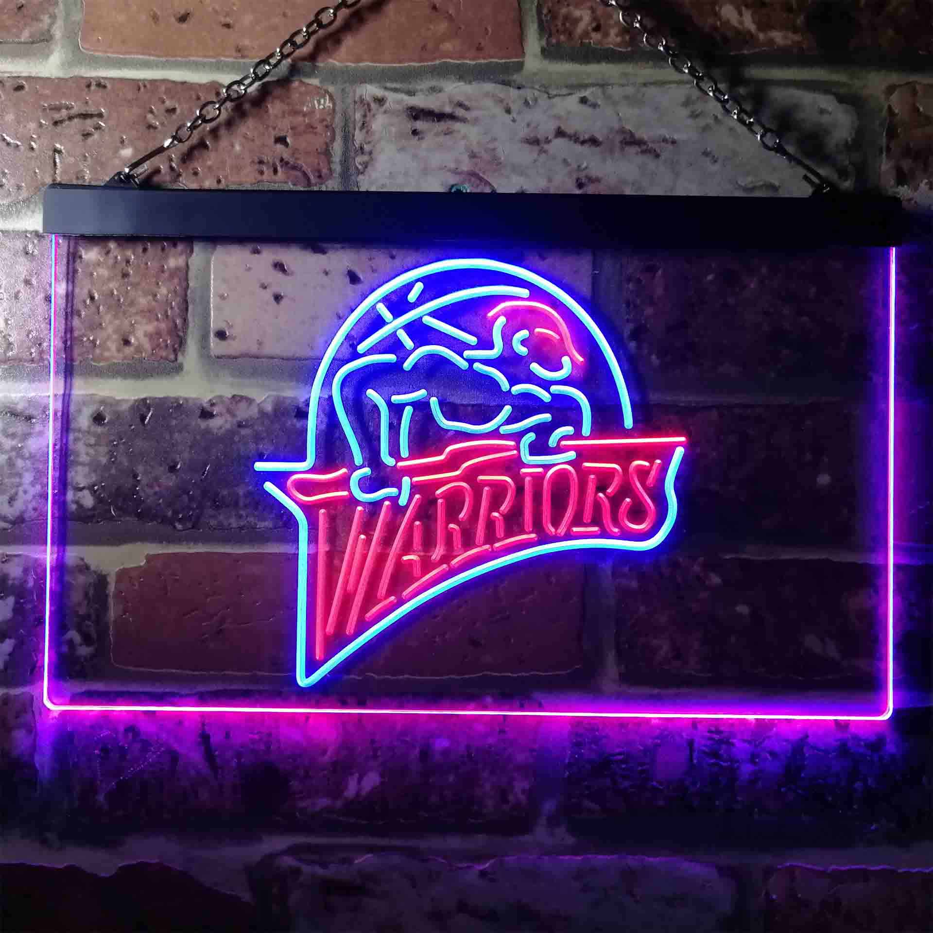 Golden State Warriors basketball Dual Color LED Neon Sign ProLedSign