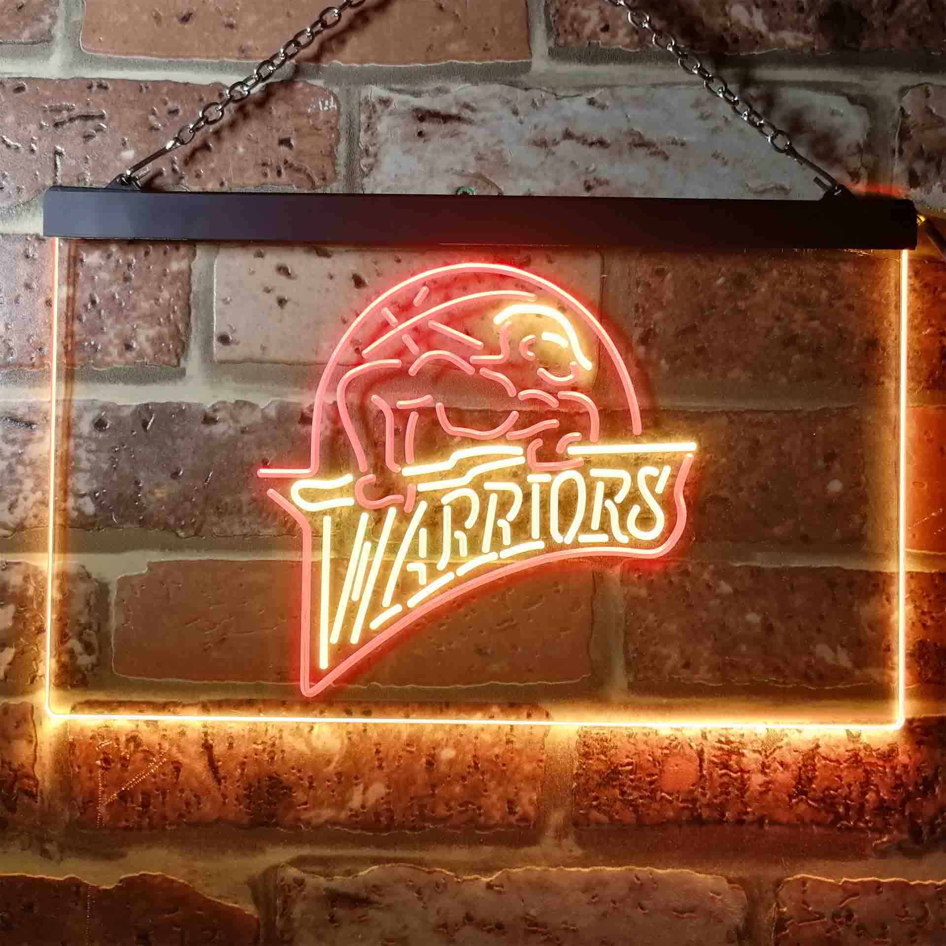 Golden State Warriors basketball Dual Color LED Neon Sign ProLedSign
