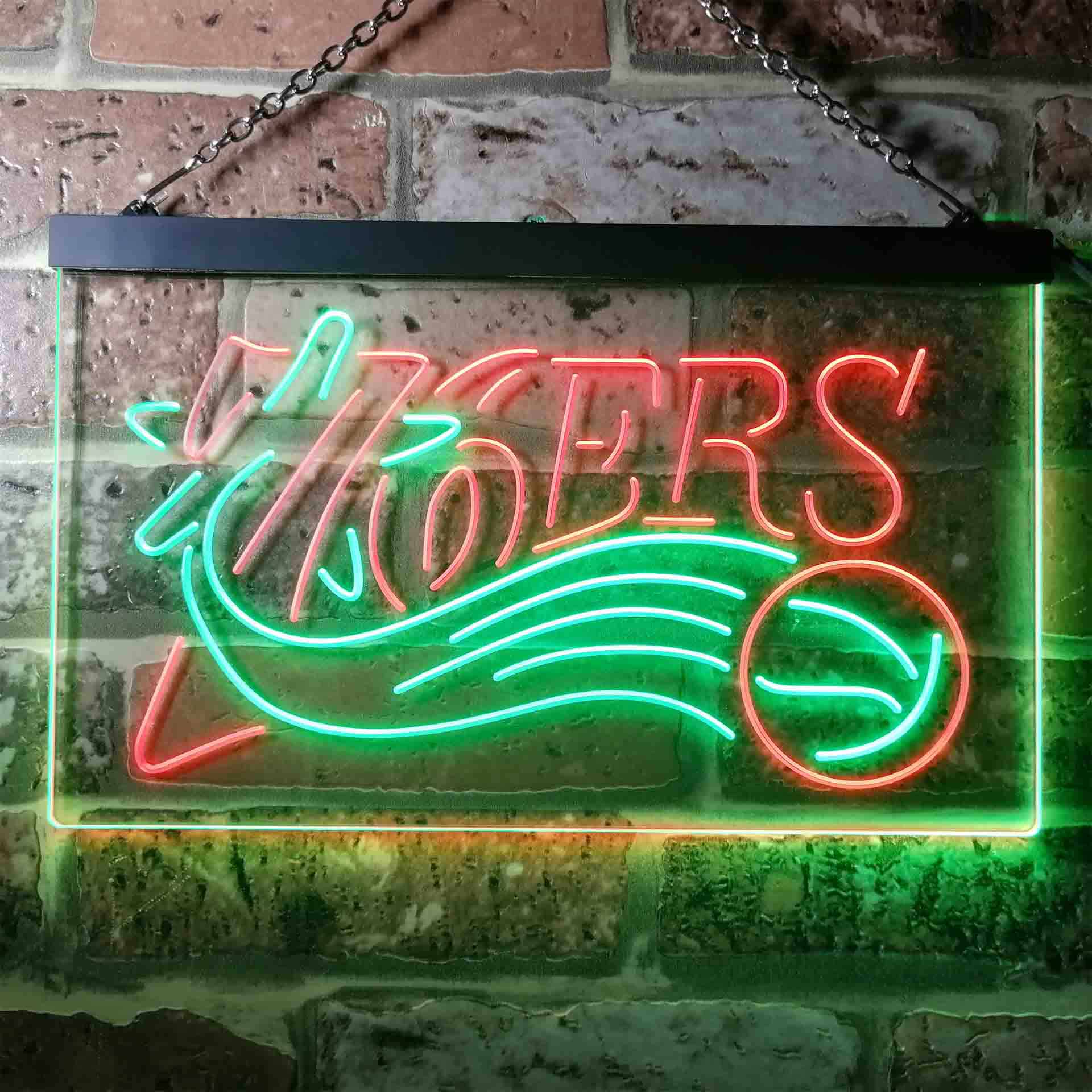 Philadelphia 76ers basketball Dual Color LED Neon Sign ProLedSign
