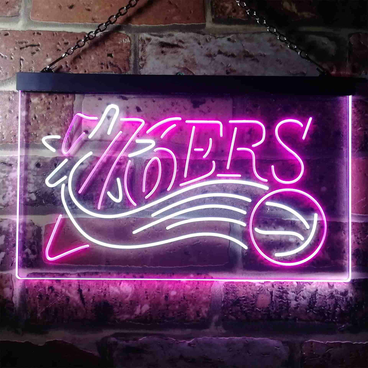 Philadelphia 76ers basketball Neon-like LED Sign on sale!