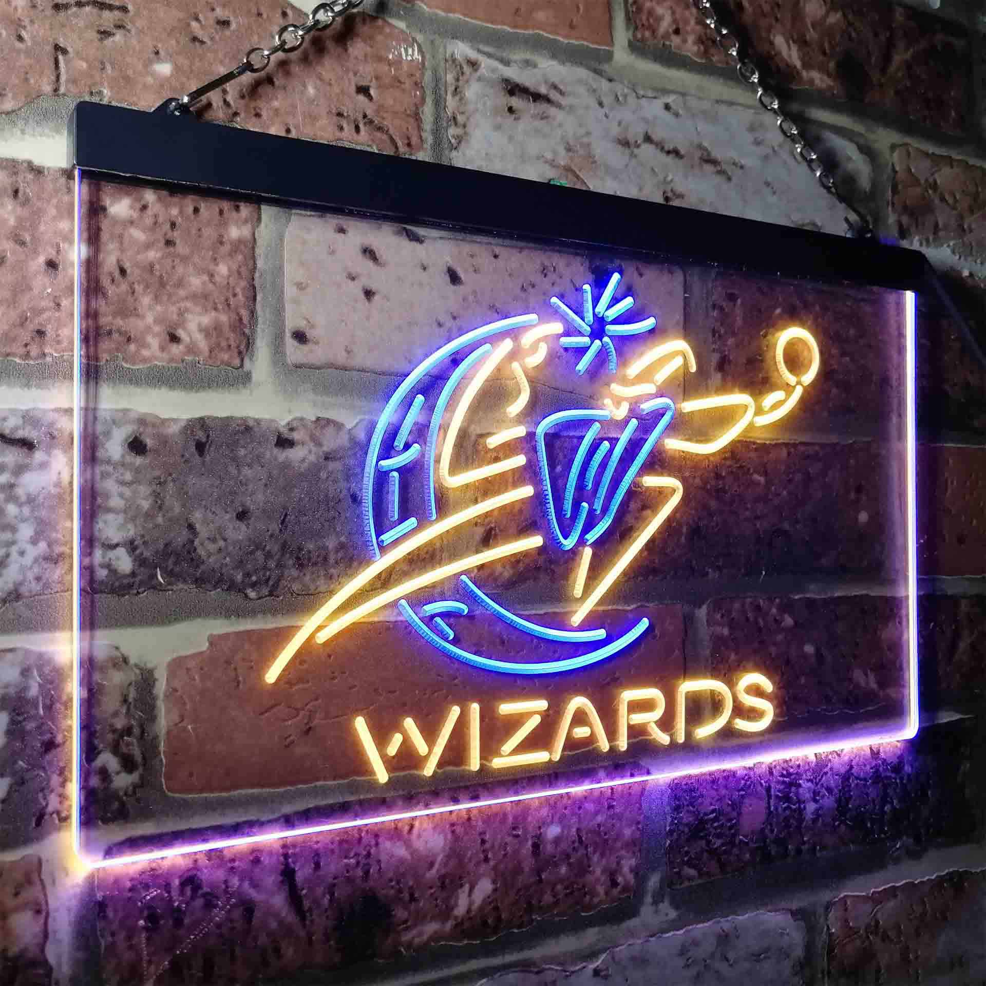 Washington Wizards Neon-Like LED Sign