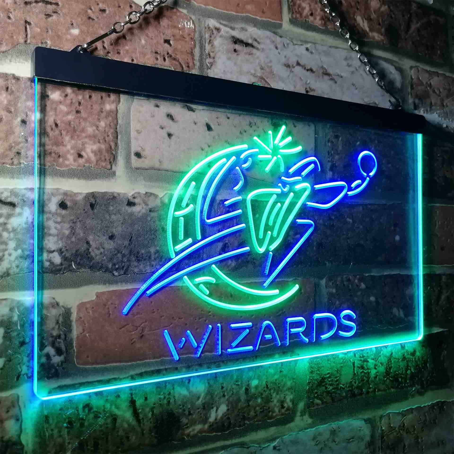 Washington Wizards Neon-Like LED Sign