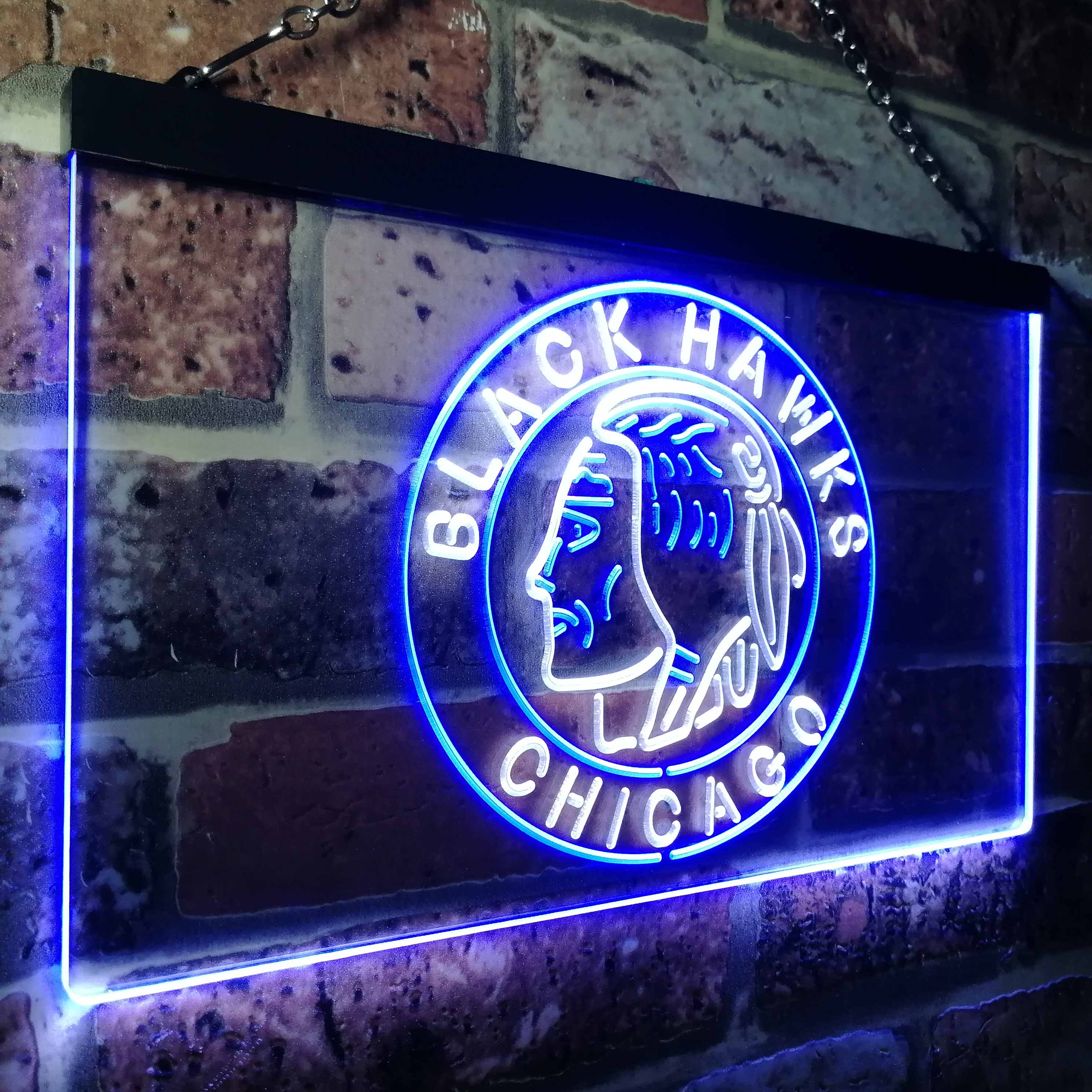 Chicago Blackhawks Neon-Like LED Sign - ProLedSign