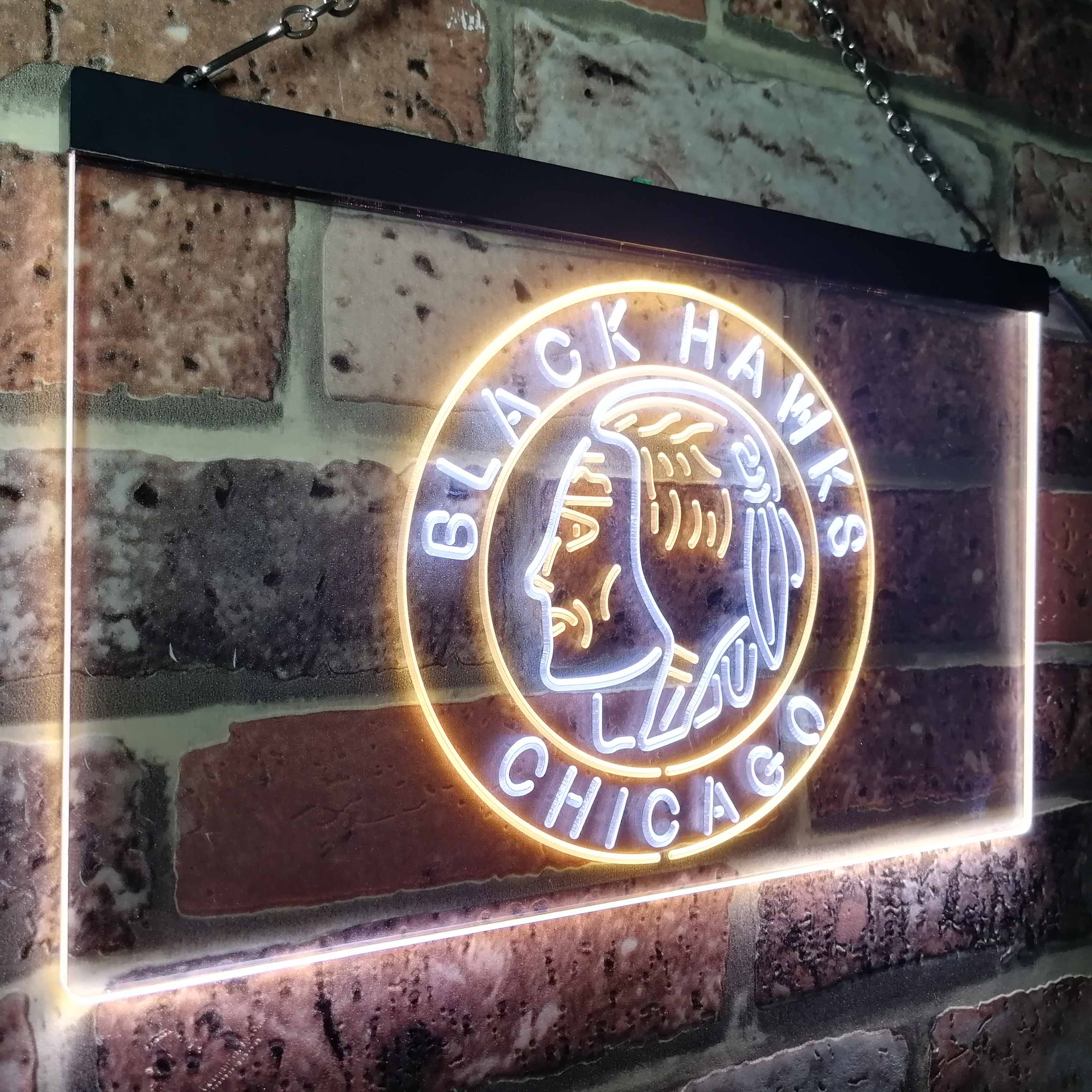 Chicago Blackhawks Neon-Like LED Sign - ProLedSign