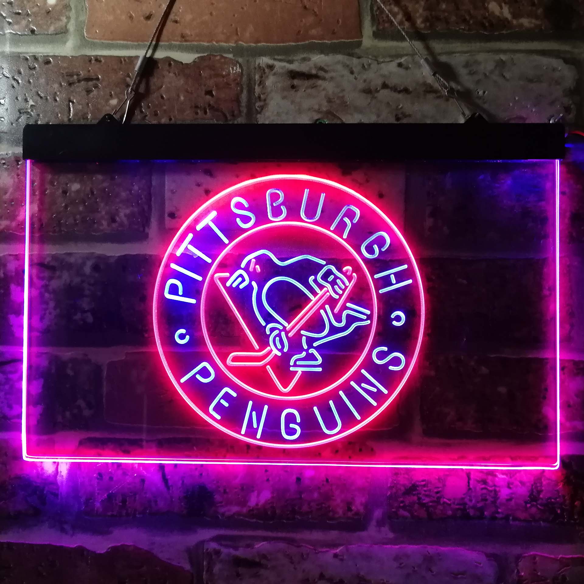 Pittsburgh Penguins Neon-Like LED Sign - ProLedSign