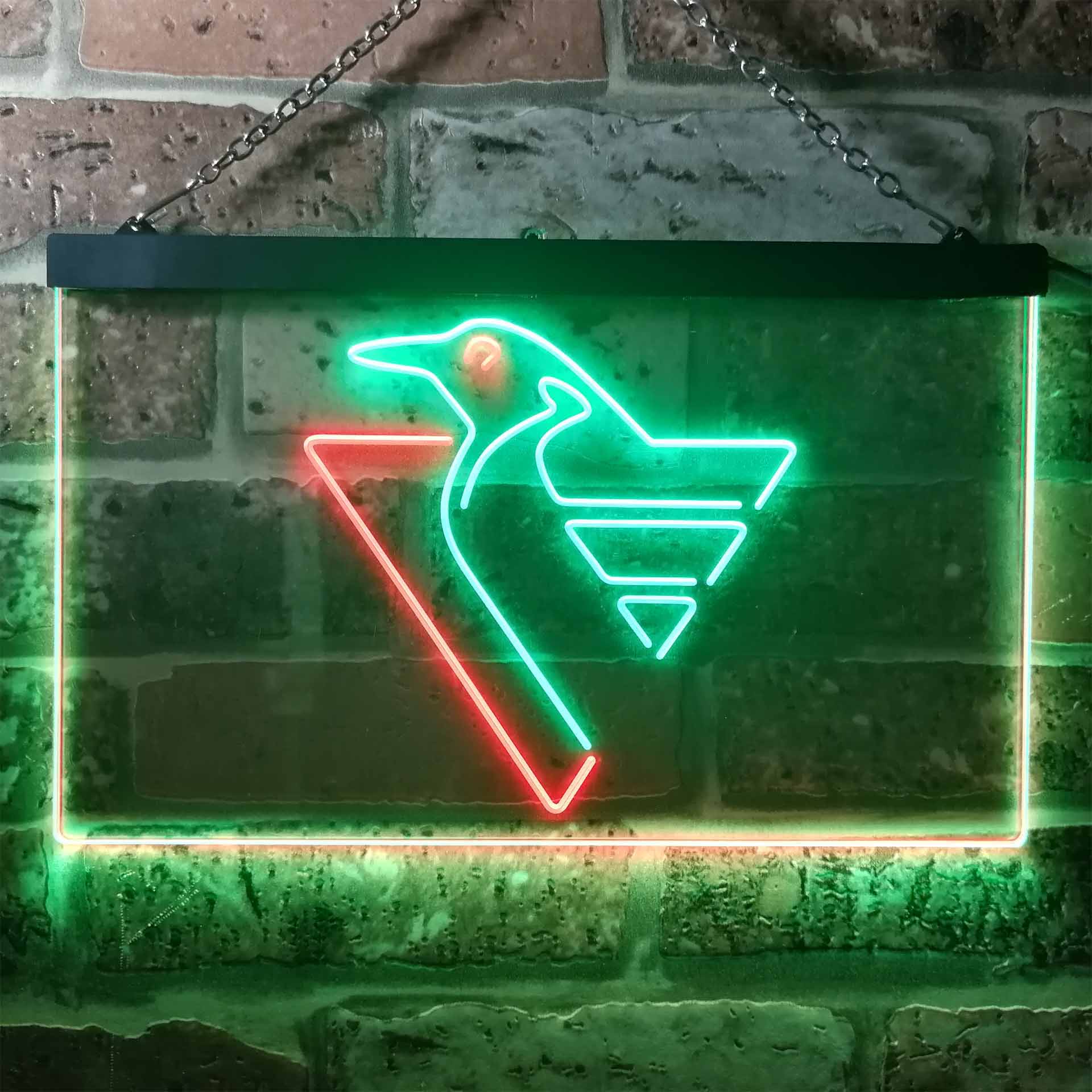 Pittsburgh Penguins Ice Hockey Neon-Like LED Sign - ProLedSign
